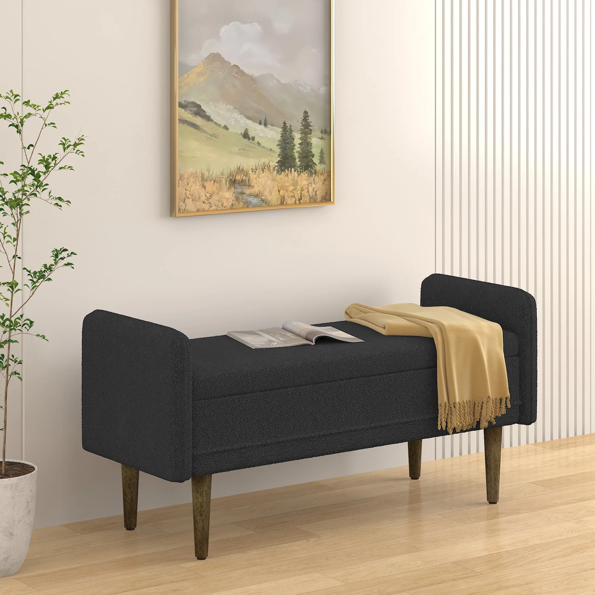 Teddy Storage Stool With Storage Space For Apartments - Image 19