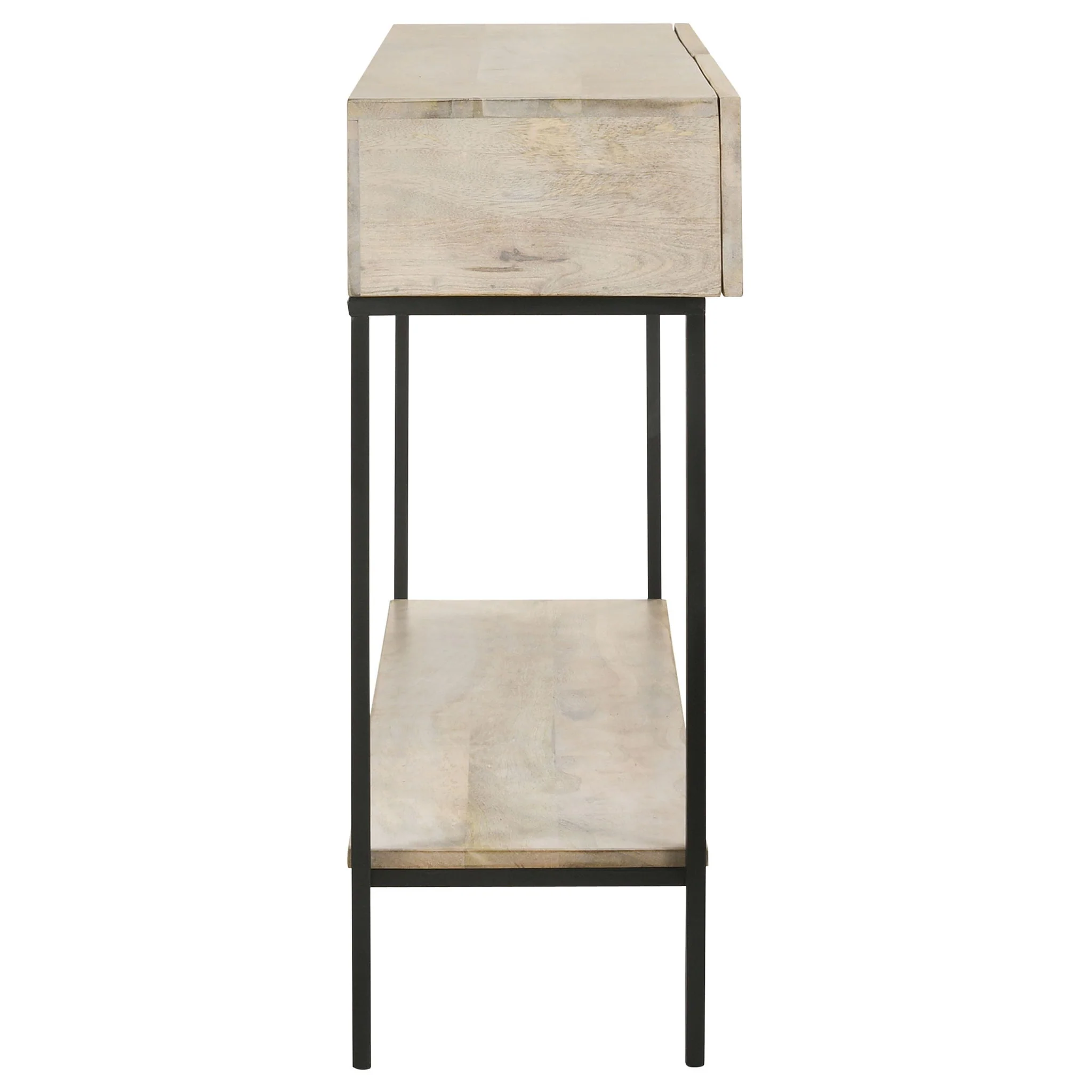 Terrace - 2 Drawer Entryway Console Table - White Washed - Image 7