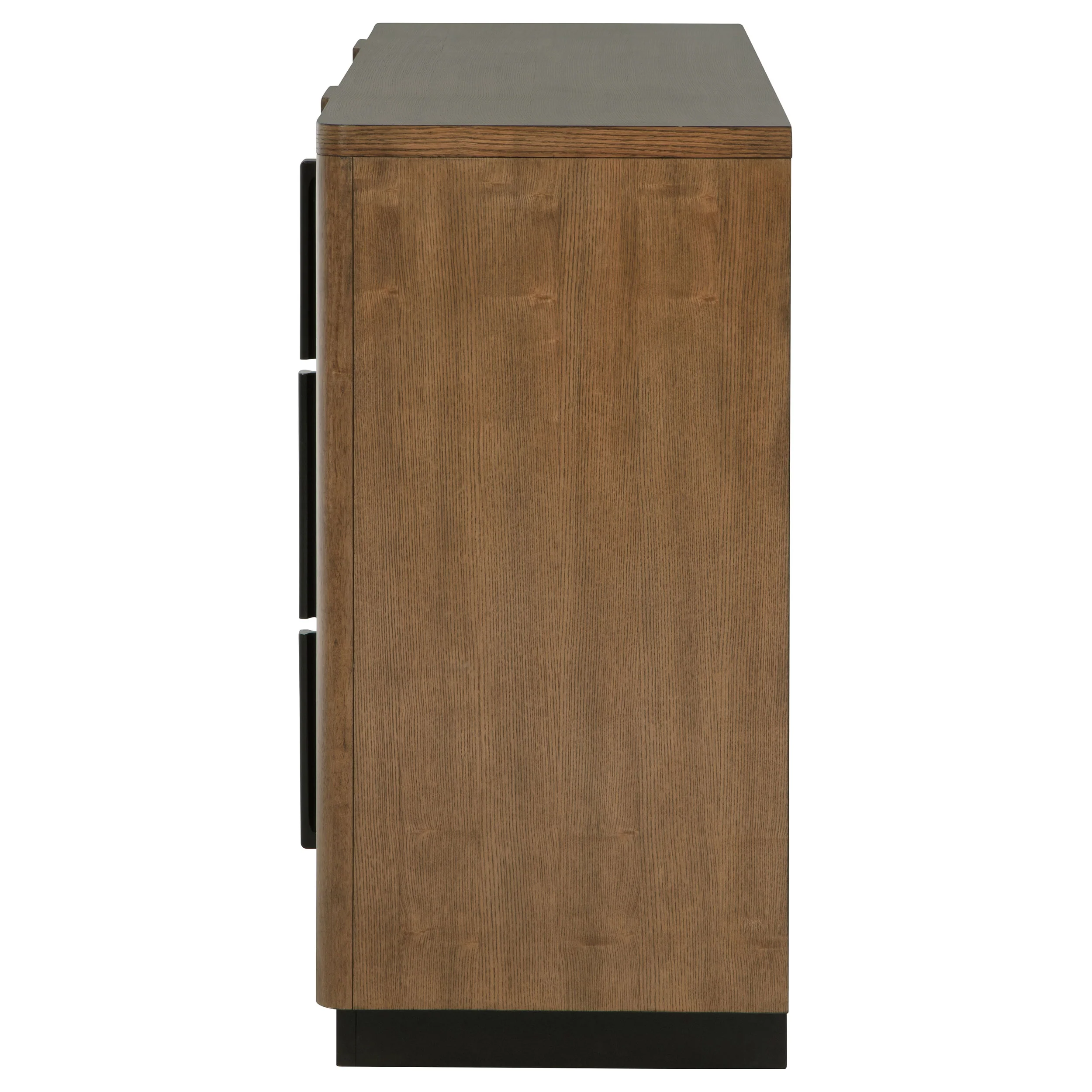 Terrace 6-Drawer Dresser Cabinet in Ash Brown - Image 3