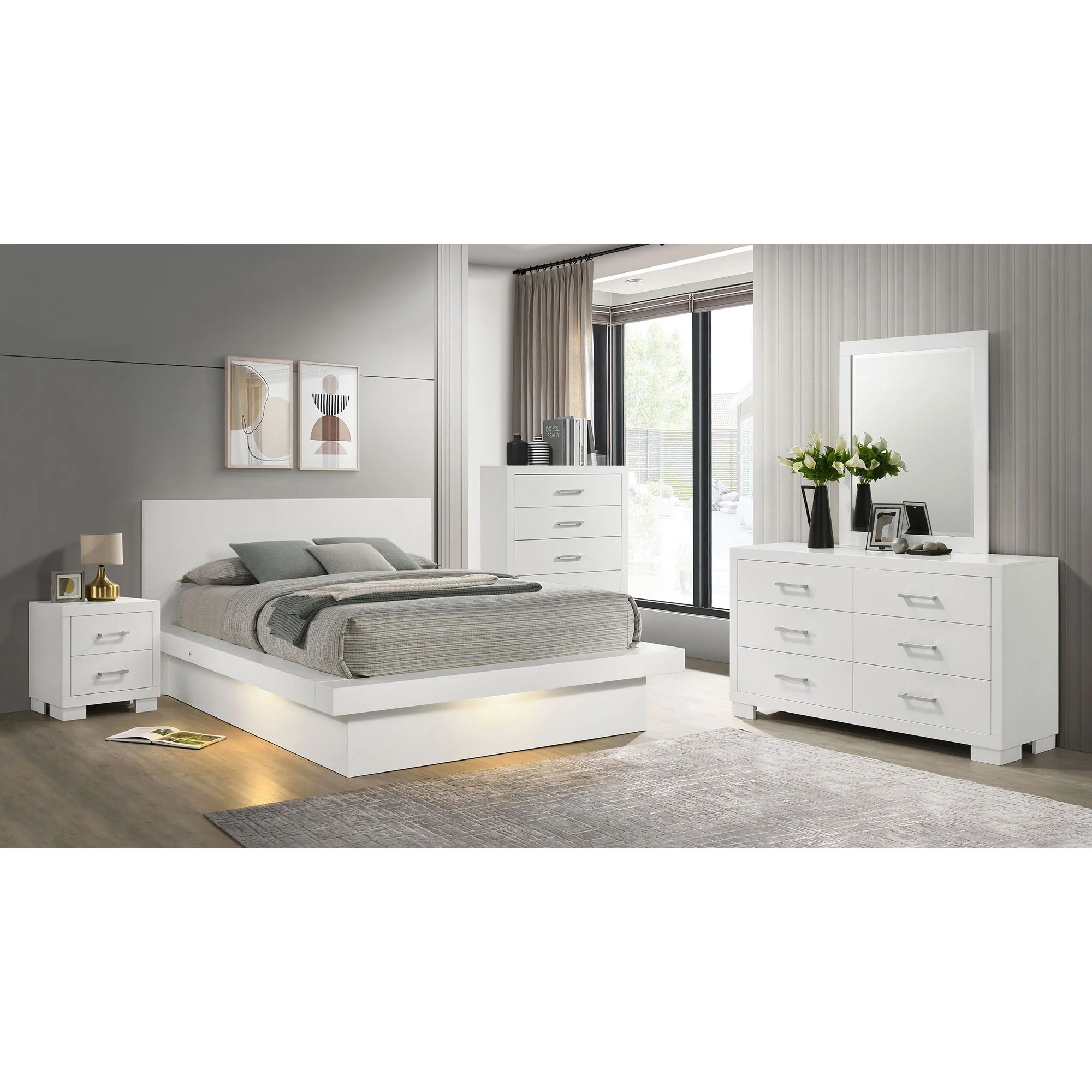 Tokyo - LED Bedroom Set - Image 103