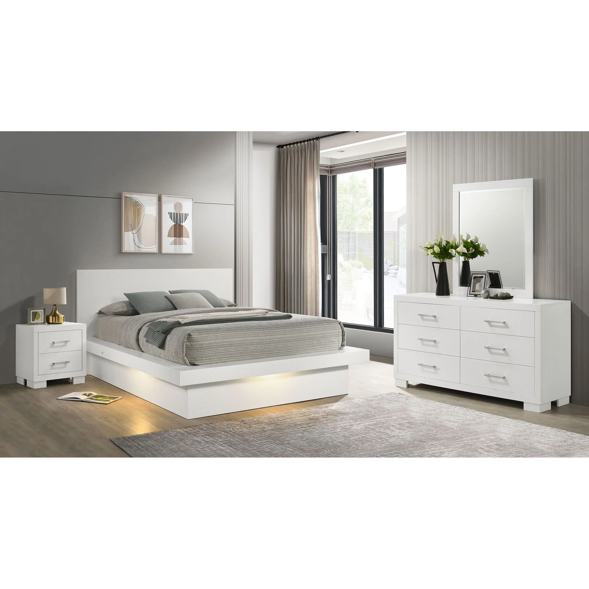 Tokyo - LED Bedroom Set - Image 27