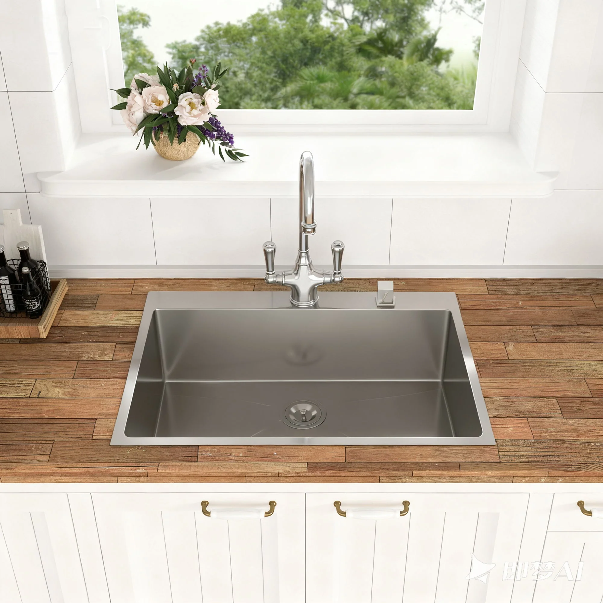 Topmount Stainless Steel Kitchen Sink - Image 4