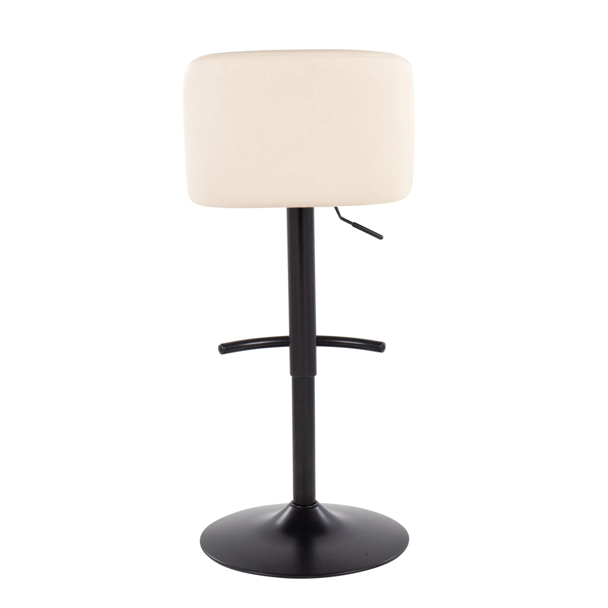 Toriano - Contemporary Adjustable Bar Stool With Rounded T Footrest (Set of 2) - Image 20