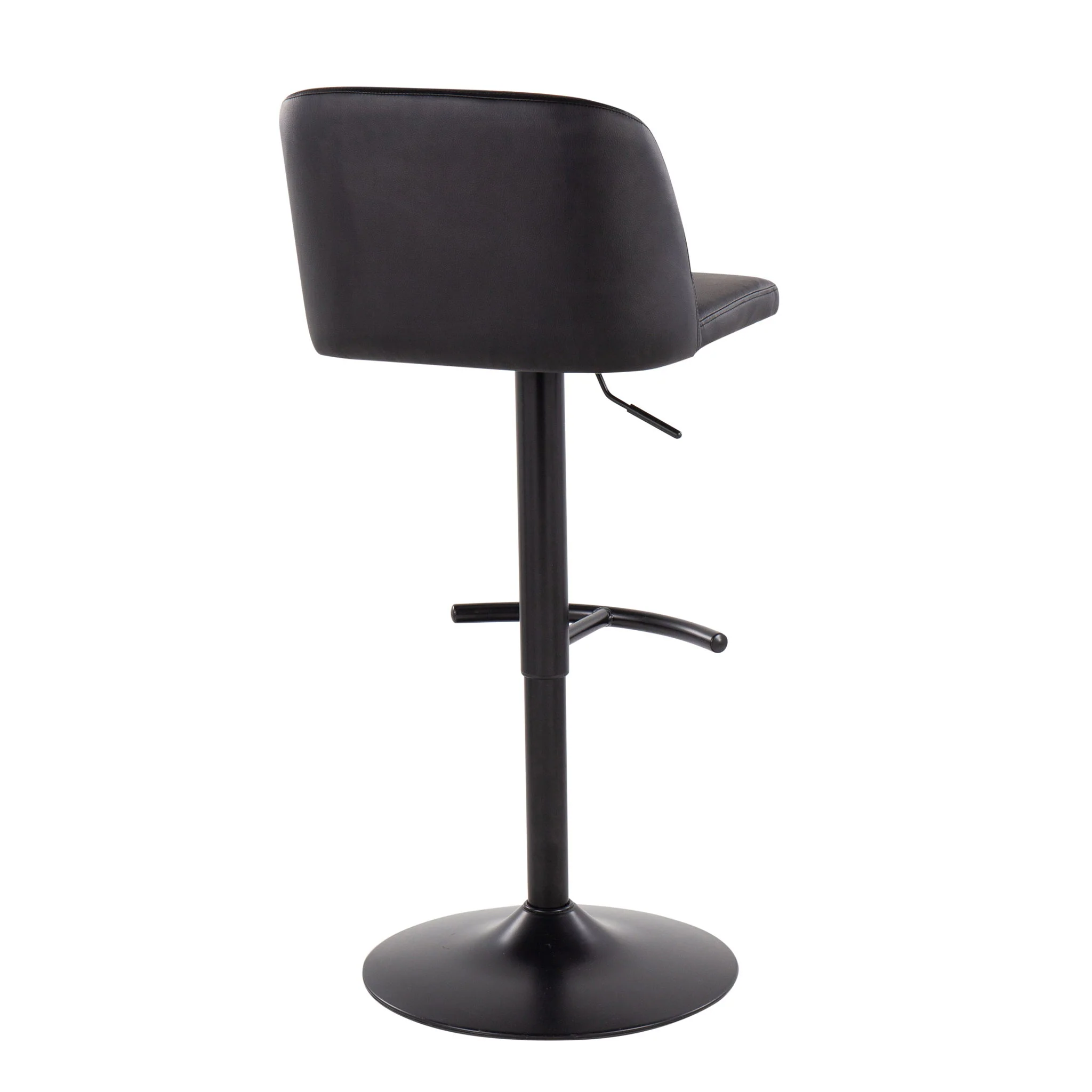 Toriano - Contemporary Adjustable Bar Stool With Rounded T Footrest (Set of 2) - Image 25