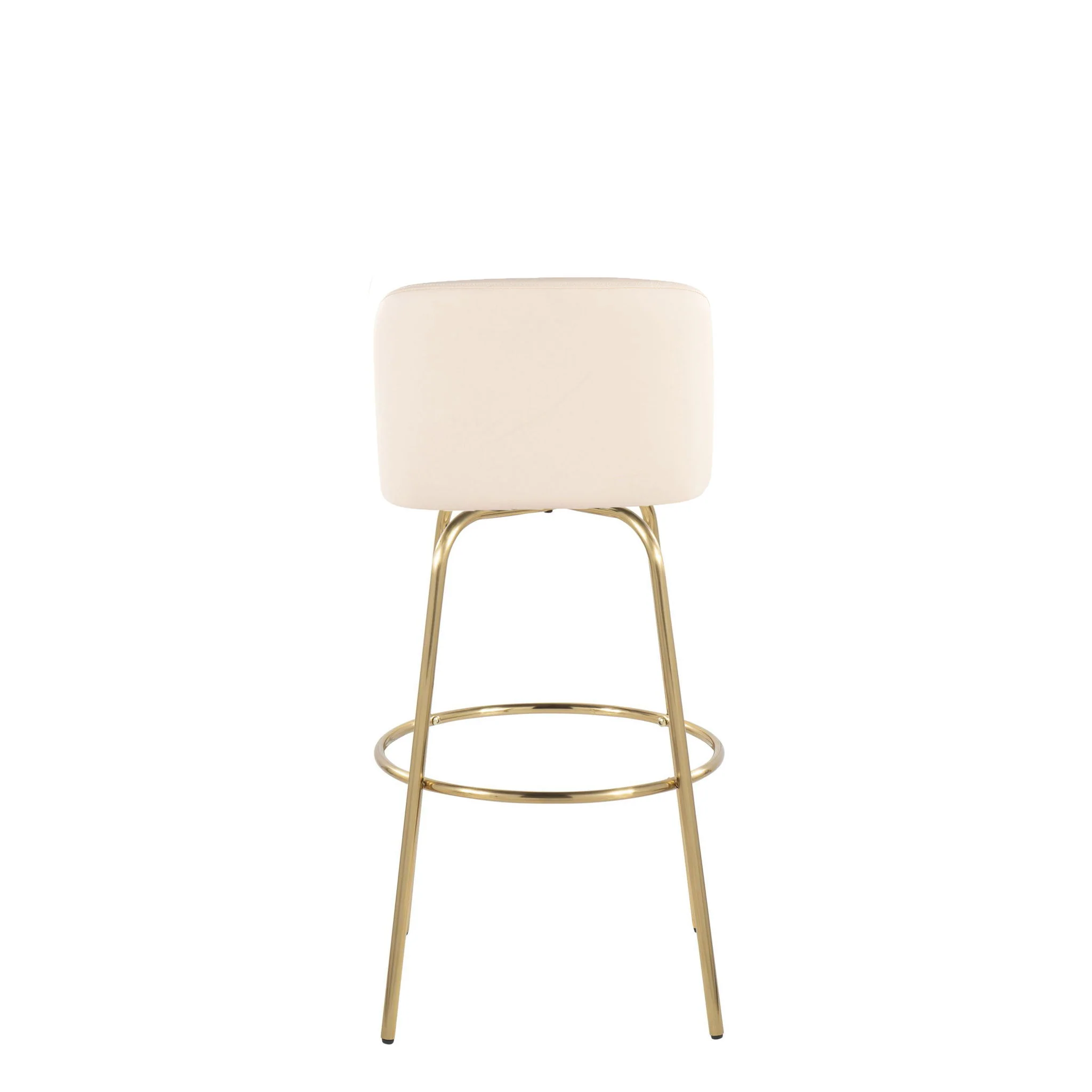 Toriano - Contemporary Fixed Height Barstool With Swivel And Round Footrest (Set of 2) - Image 20