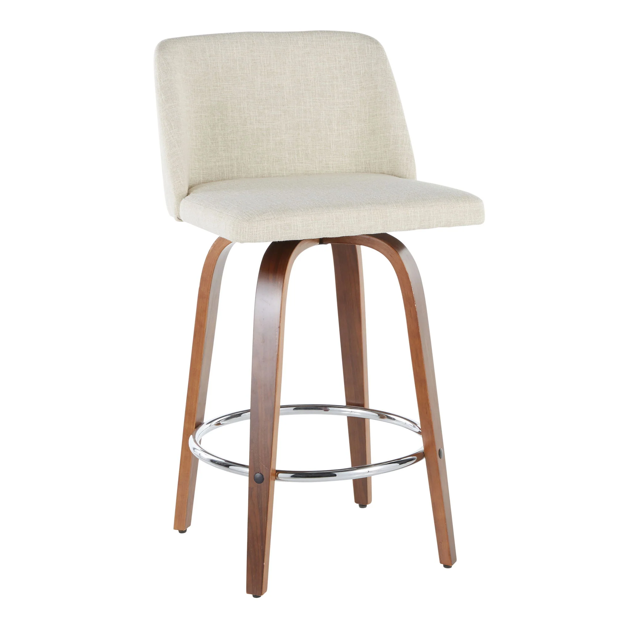 Toriano - Mid-Century Modern Counter Stool (Set of 2) - Image 7