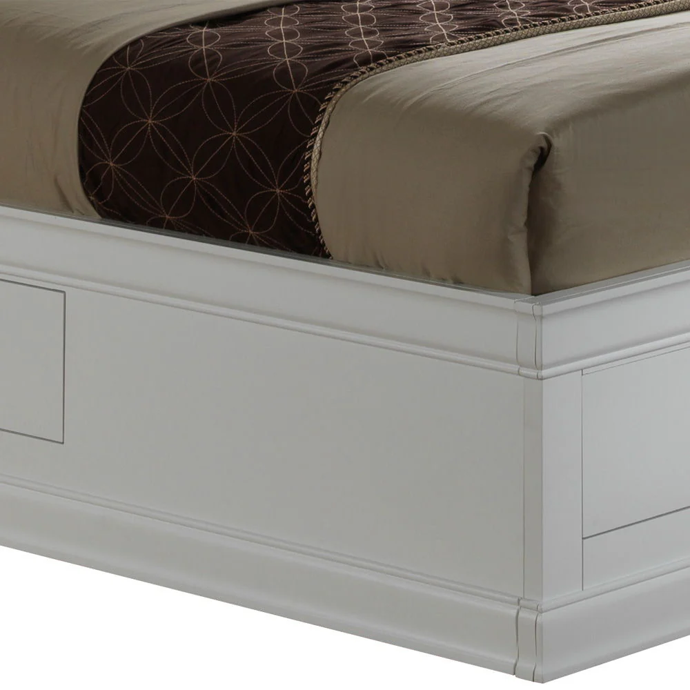 Traditional Style Bookcase Storage Bed - Image 28
