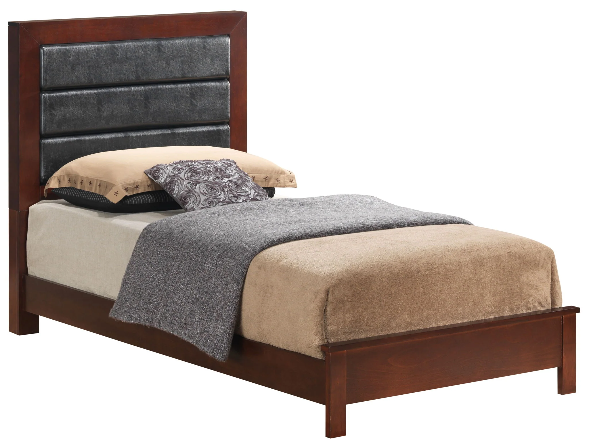 Transitional Modern Design Bed - Image 5