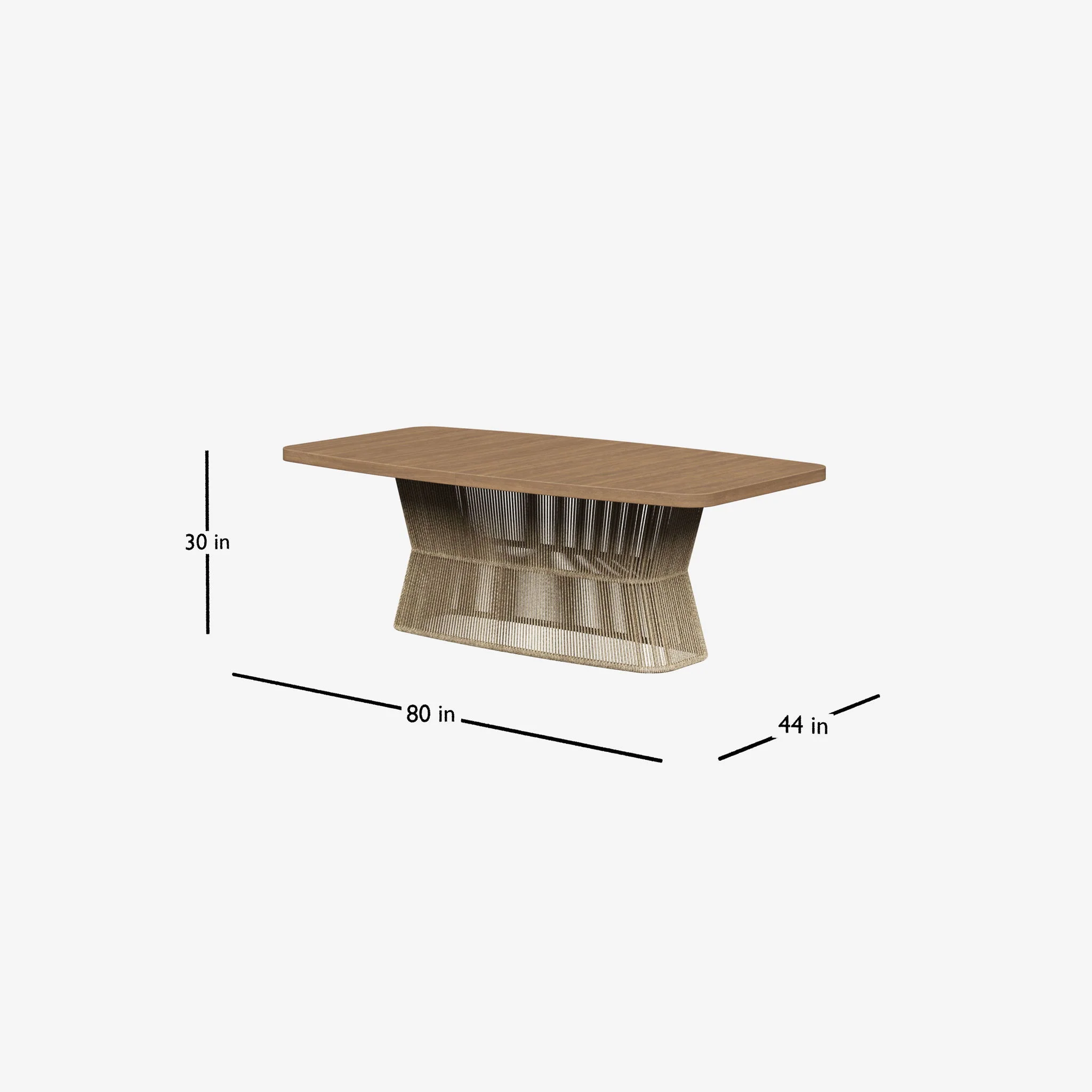 Trilogy - Pedestal Dining Table - Toffee - Image 7