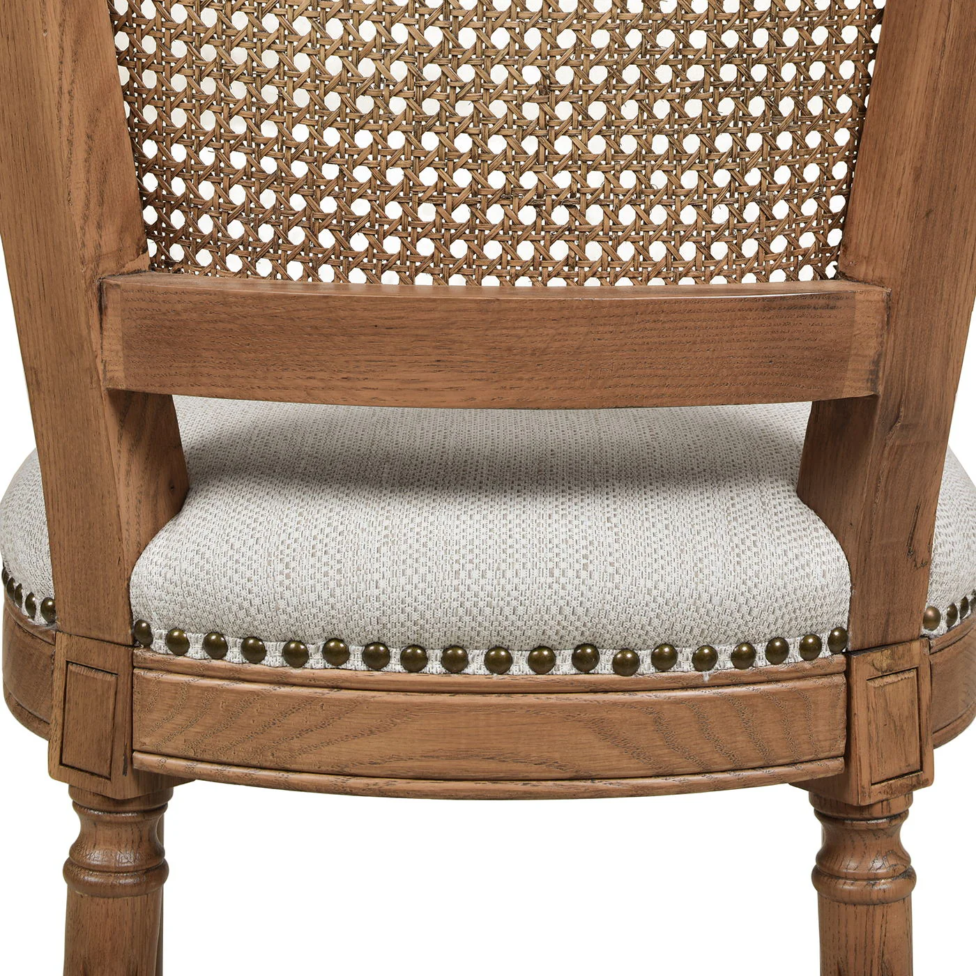 Triomphe - Rattan Wicker High Back Armless Counter Bar Stool - Image 10