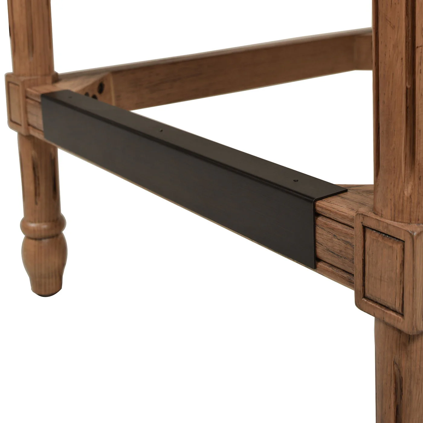 Triomphe - Rattan Wicker High Back Armless Counter Bar Stool - Image 17