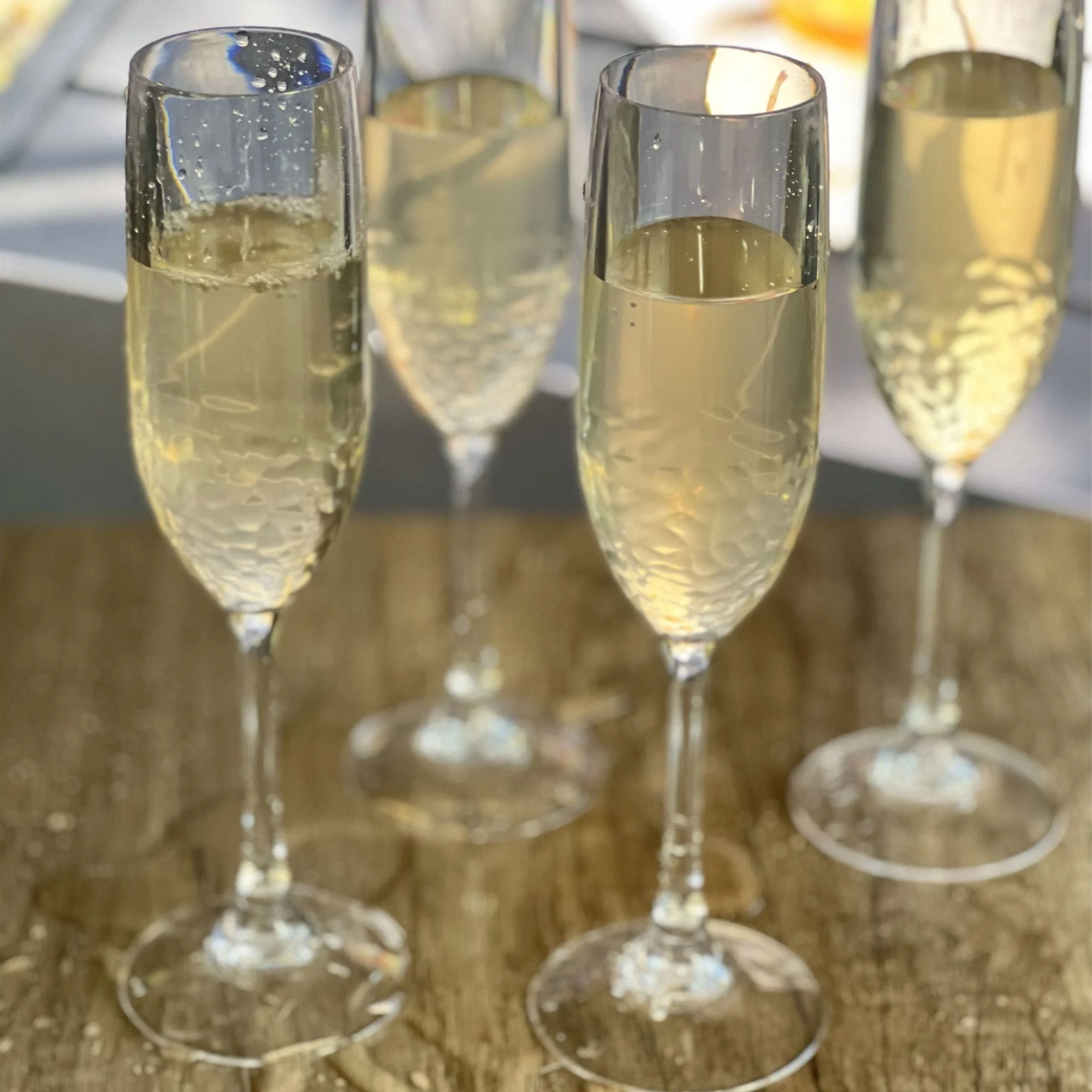 Tritan Lexington - Unbreakable Plastic Champagne Flutes, Durable Glass Alternative (Set of 4), 6Oz - Clear - Image 6