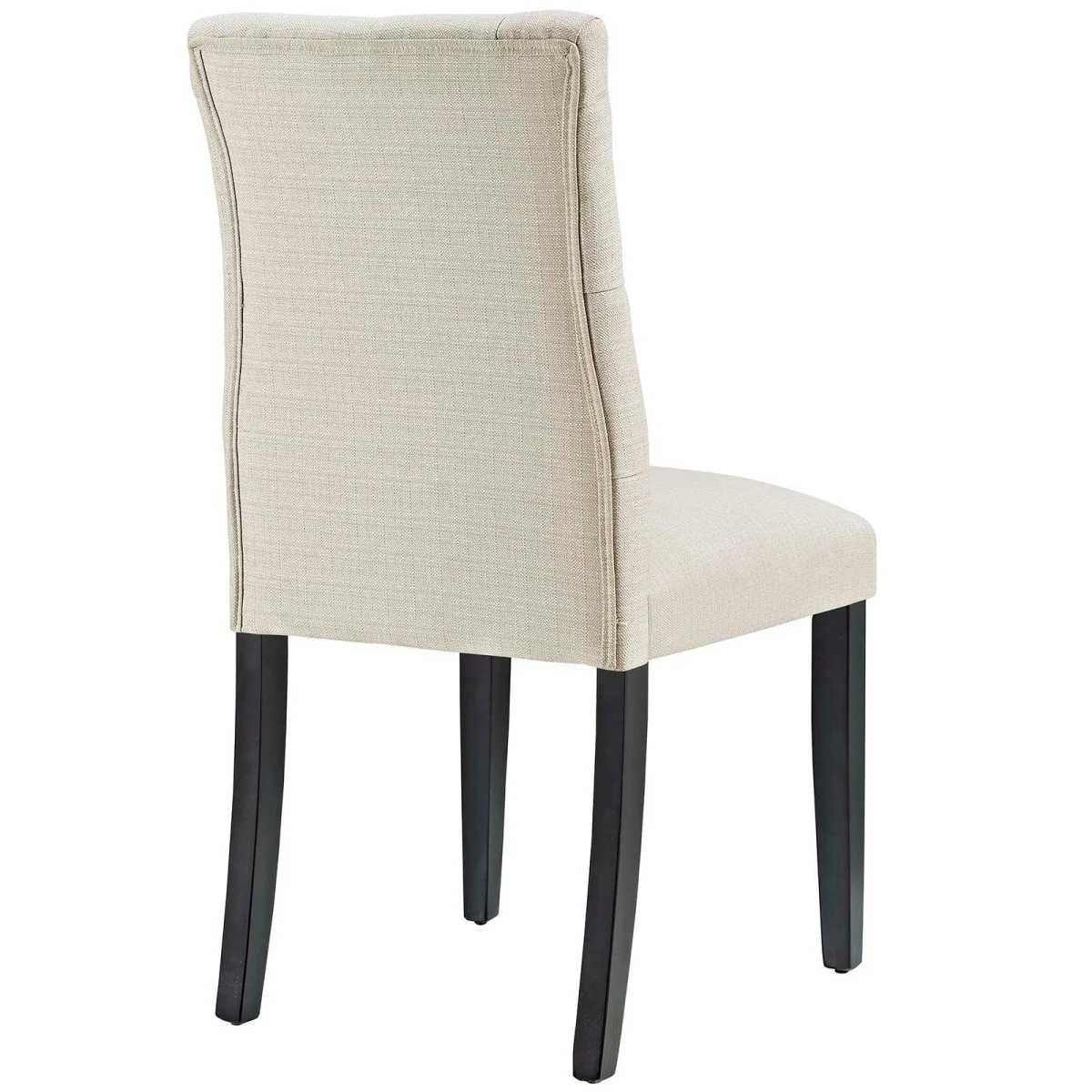 Tufted Button Back Fabric Dining Chair Set of 2 - Image 5