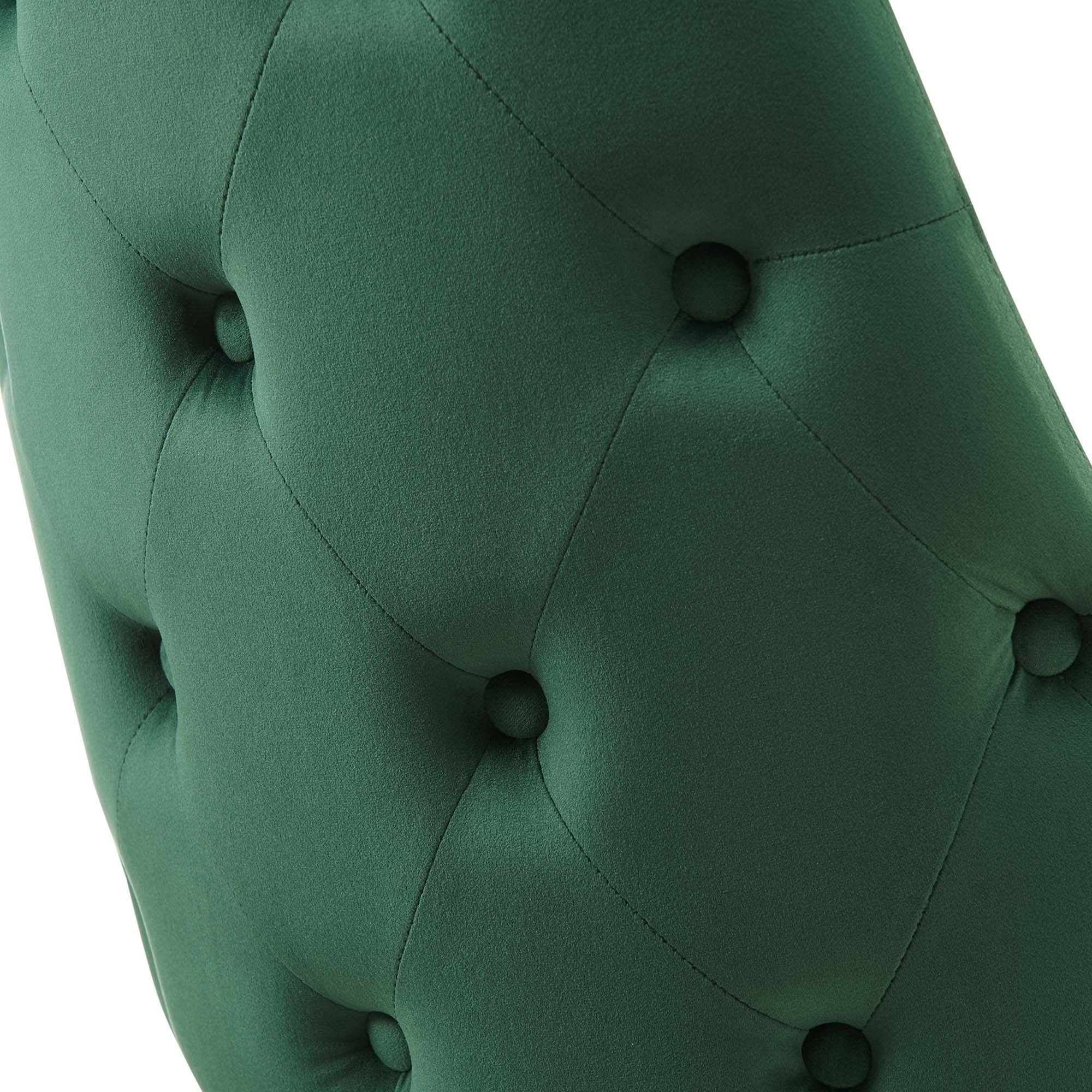 Tufted Performance Velvet Dining Side Chair with Tapered Legs - Image 21