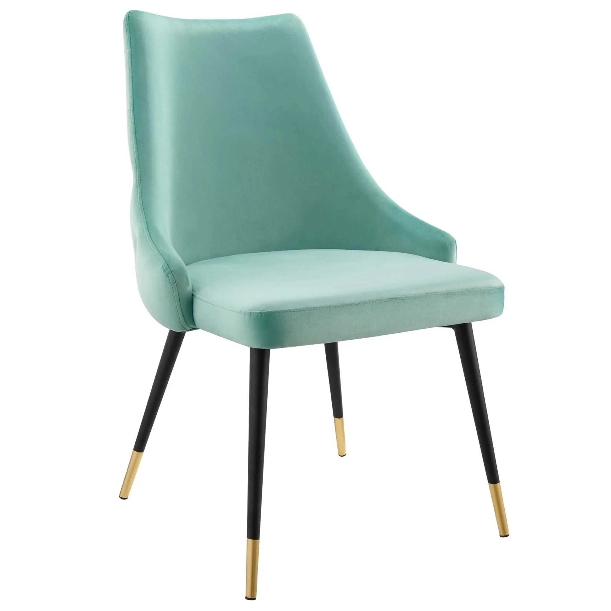 Tufted Performance Velvet Dining Side Chair with Tapered Legs - Image 50