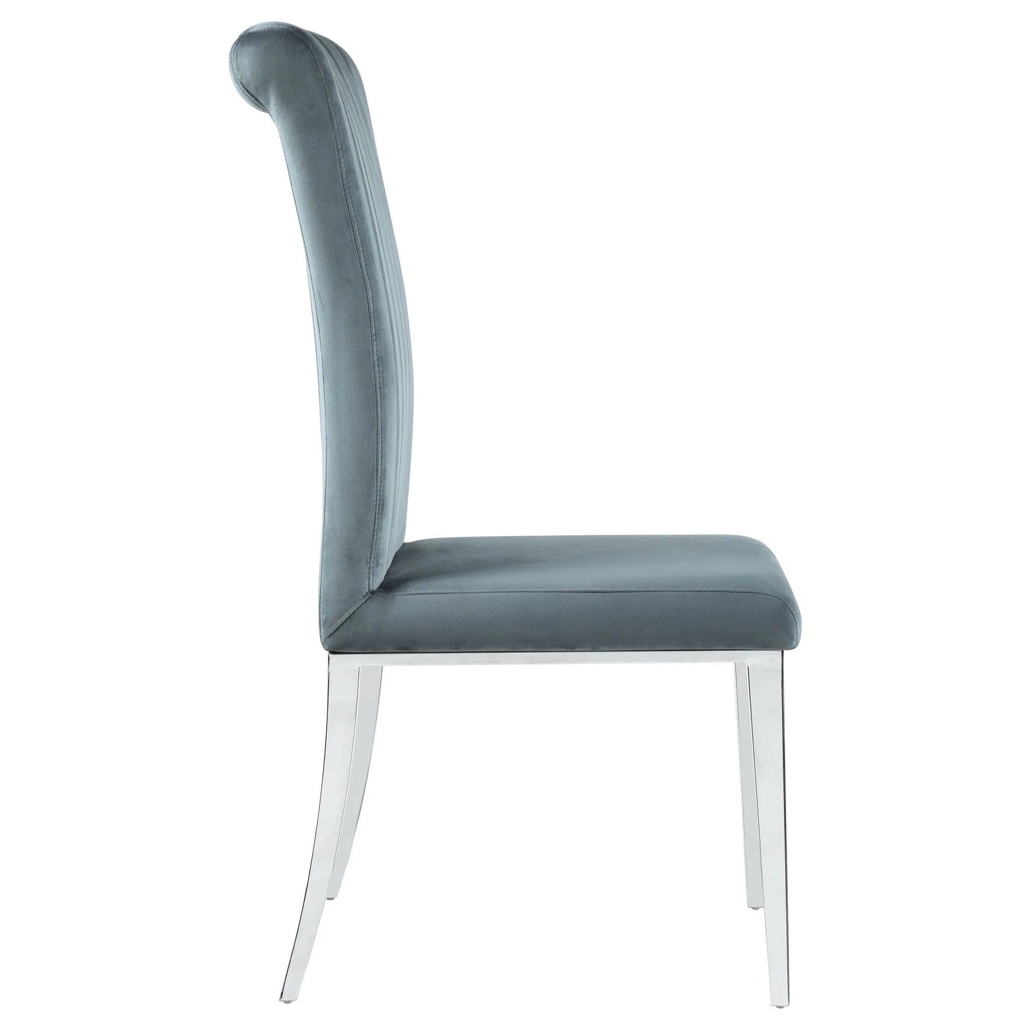 Tufted Side Upholstered Dining Chair (Set of 2) - Gray - Image 5