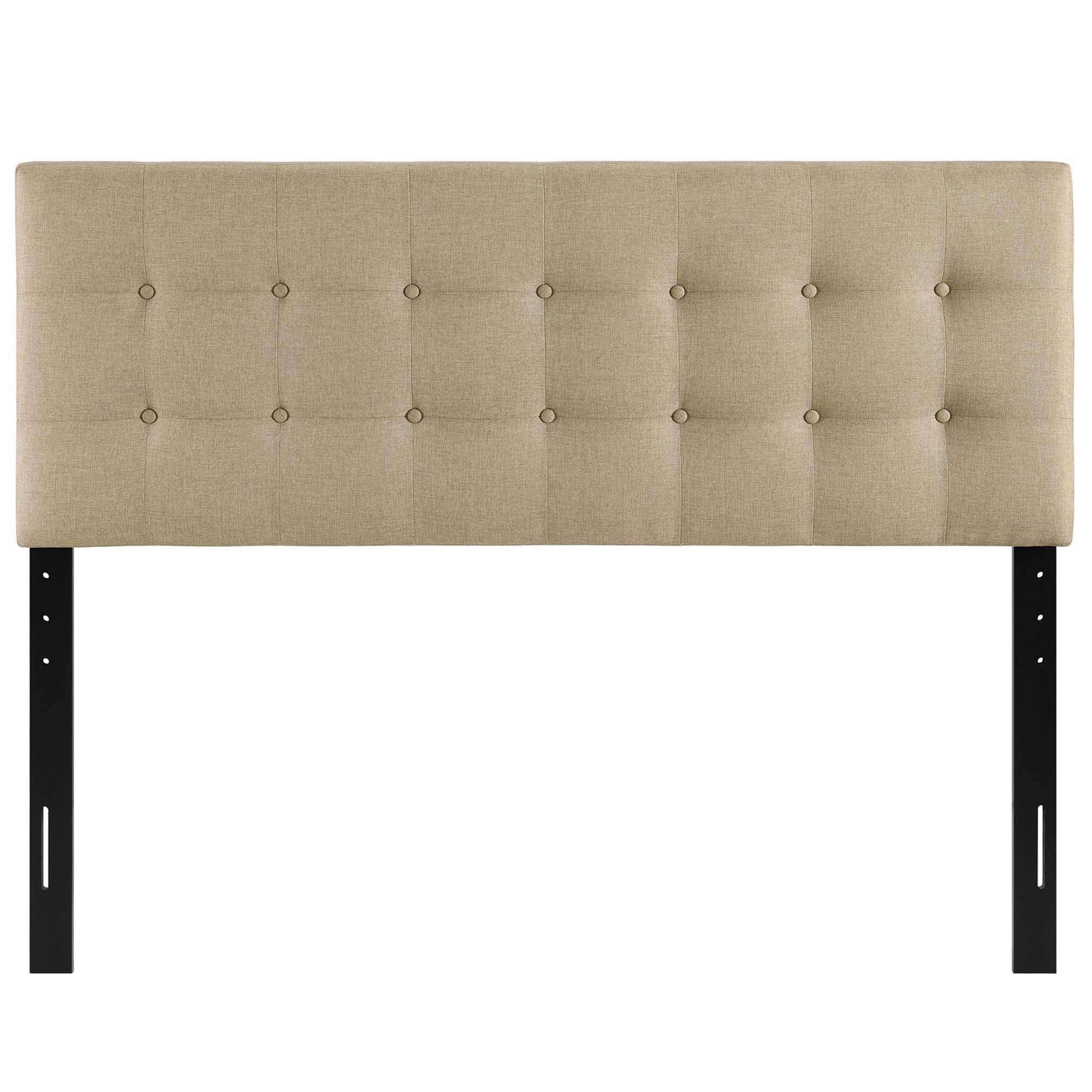 Tufted Upholstered Fabric Headboard - Image 38