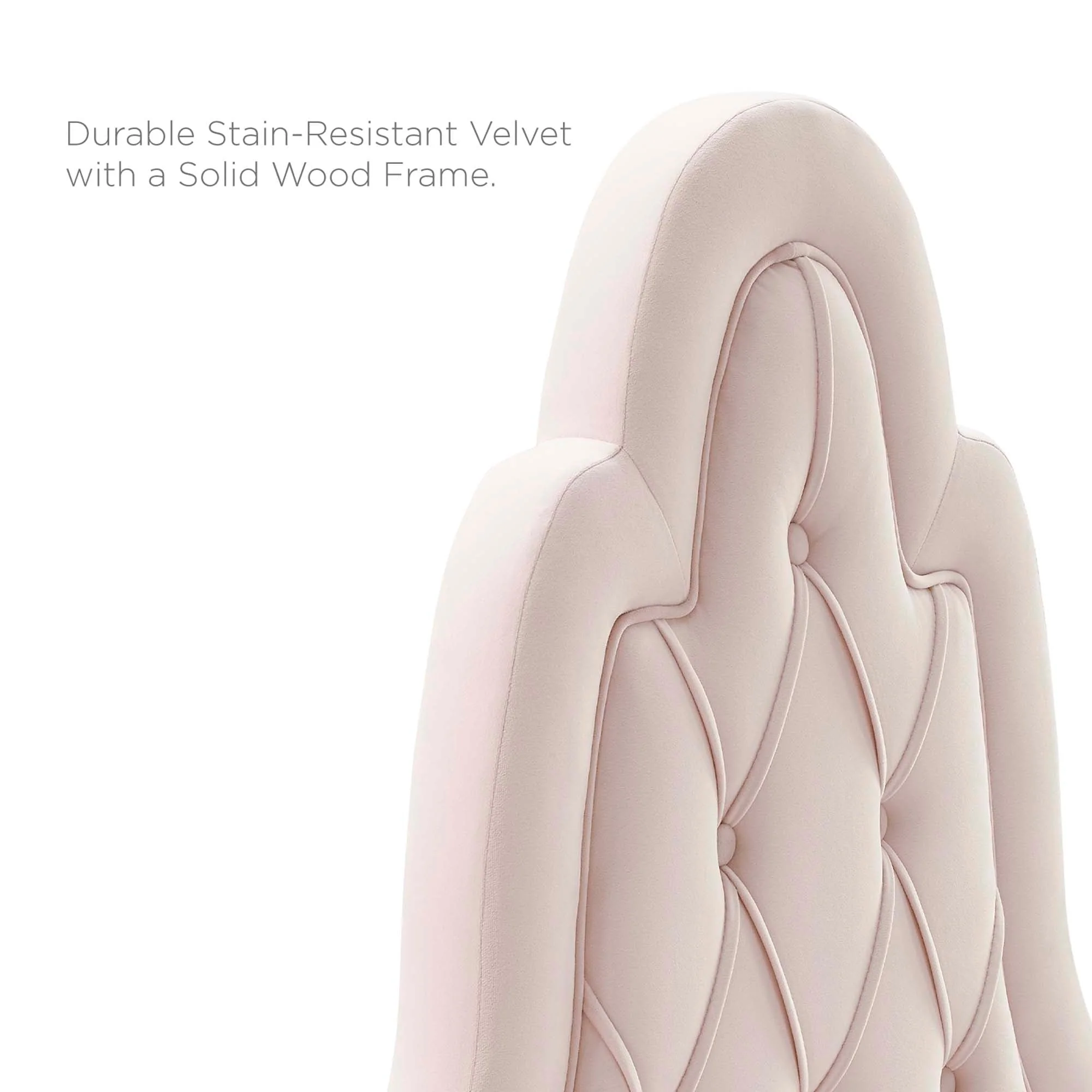 Tufted Upholstered Headboard with French Piping Detail - Image 27