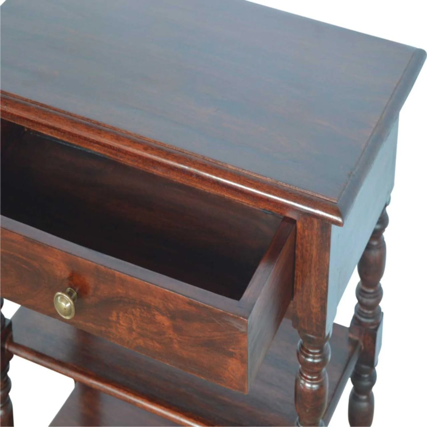 Turned Legs Side Table - Image 10