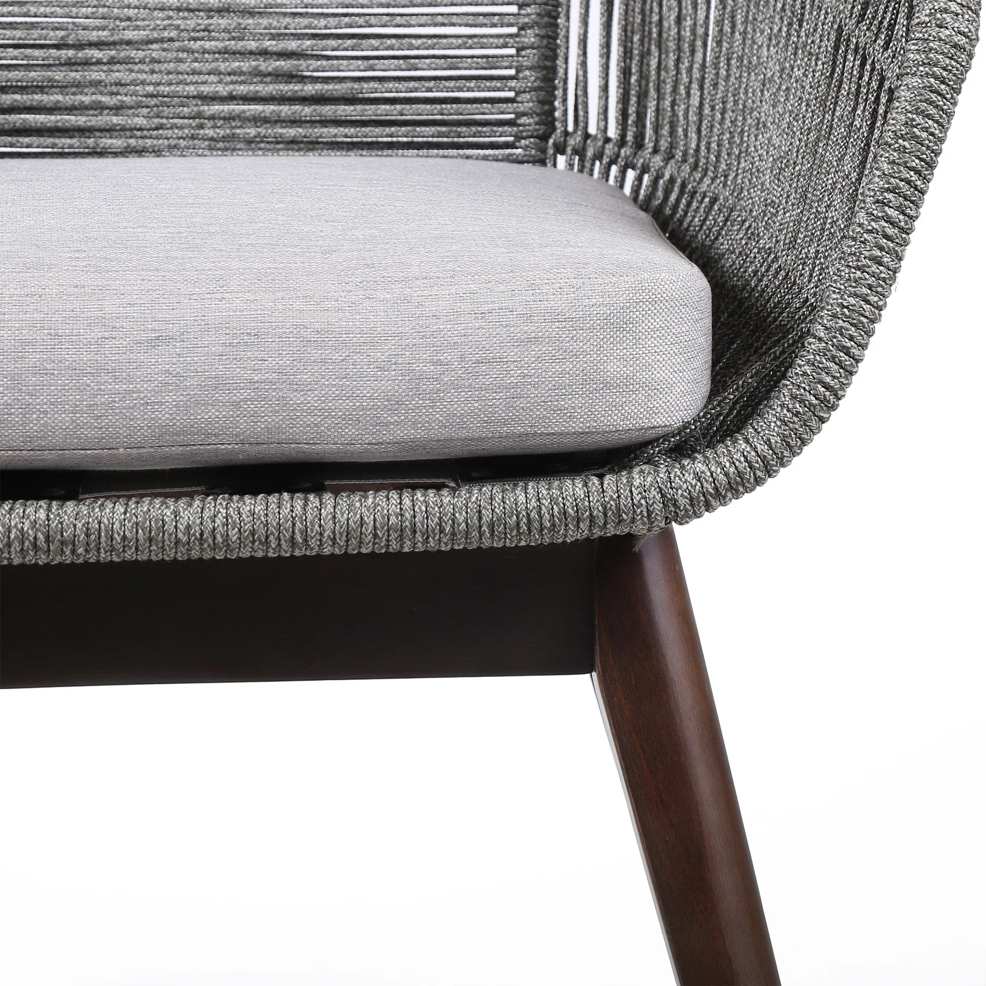 Tutti Frutti - Indoor / Outdoor Dining Chair - Dark Eucalyptus / Latte - Image 3