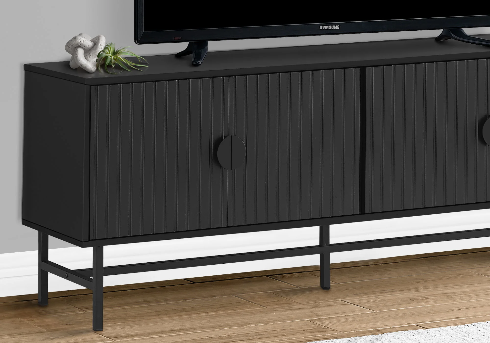 TV Stand, Console, Media Entertainment Center, Storage Cabinet, And Contemporary & Modern - Image 9