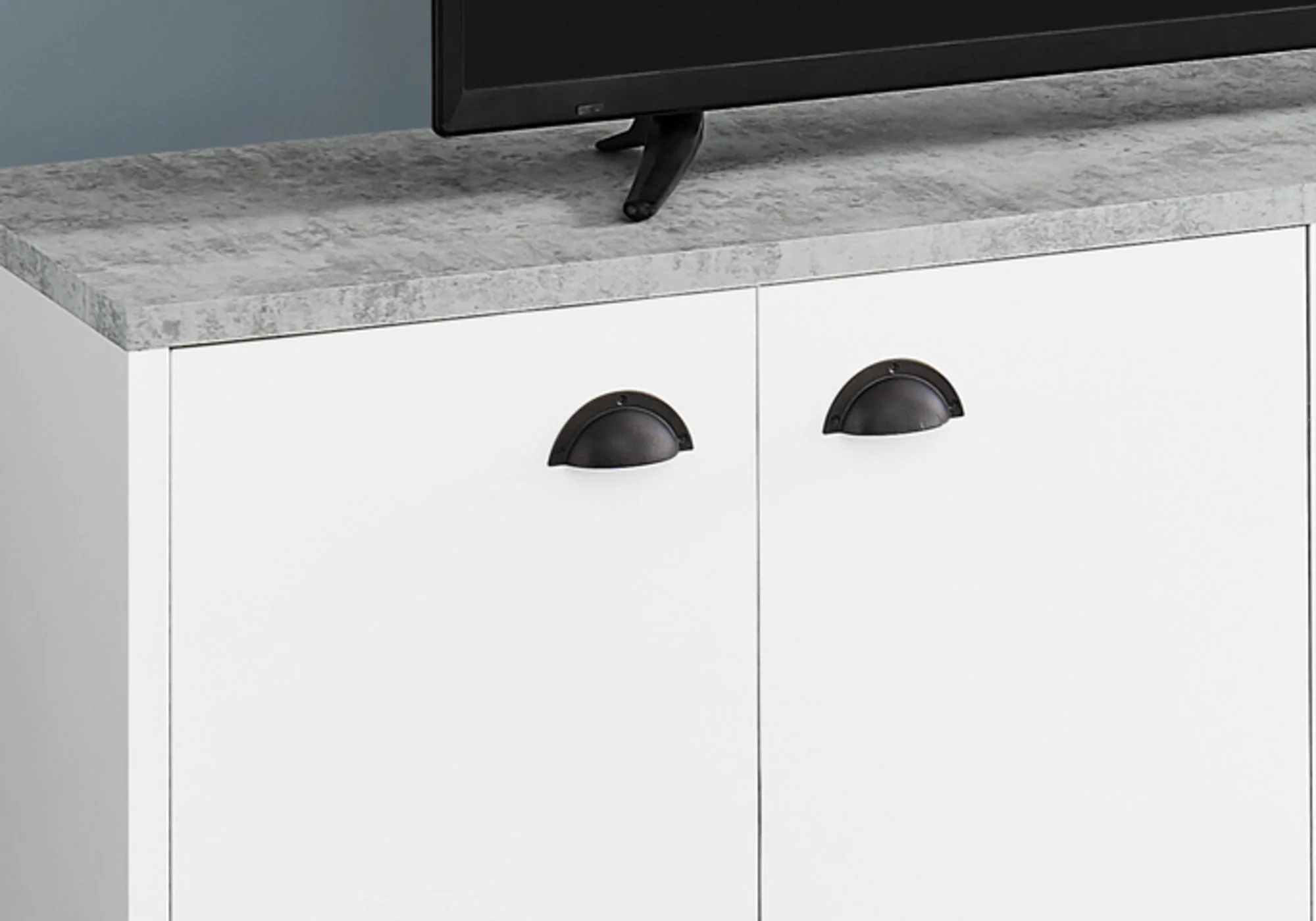 TV Stand, Console, Media Entertainment Center, Storage Cabinet, Contemporary & Modern - Image 12