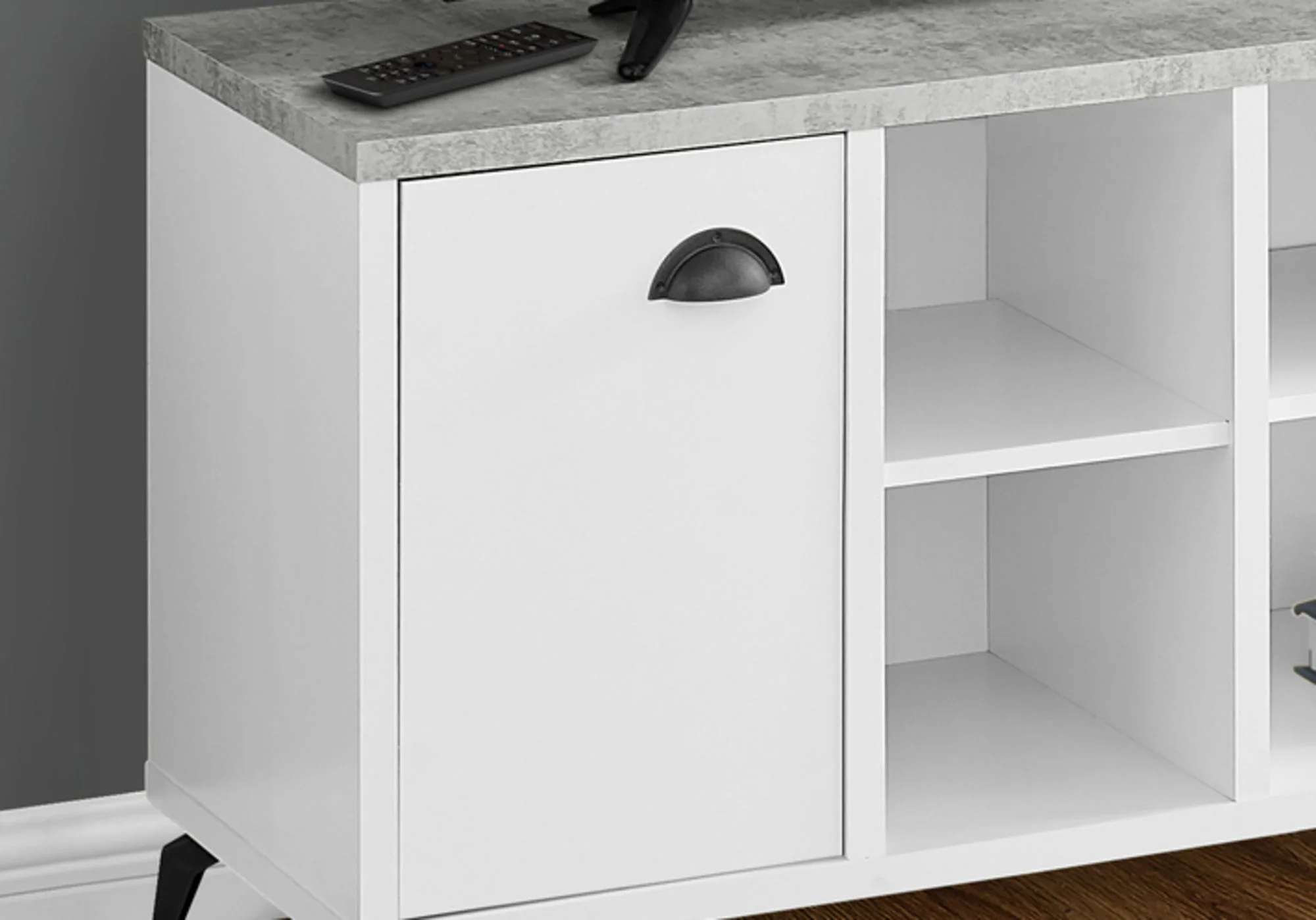 TV Stand, Console, Media Entertainment Center, Storage Cabinet, Contemporary & Modern - Image 13