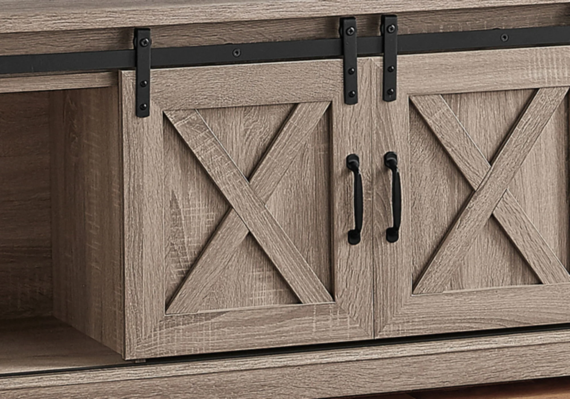 TV Stand, Console Media Entertainment Center, Storage Cabinet, Transitional - Image 6
