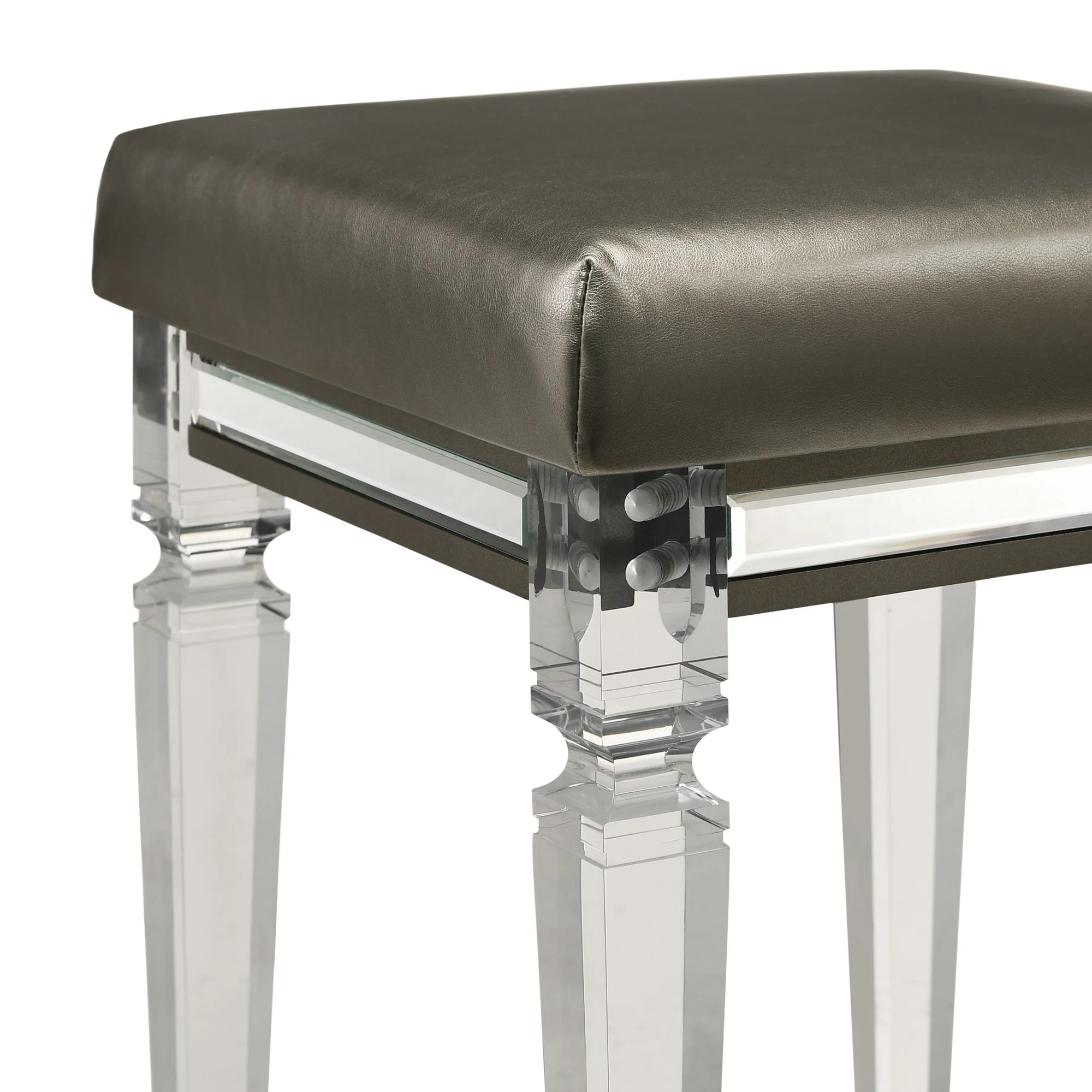 Twenty Nine - Vanity Stool With Acrylic Leg - Image 9