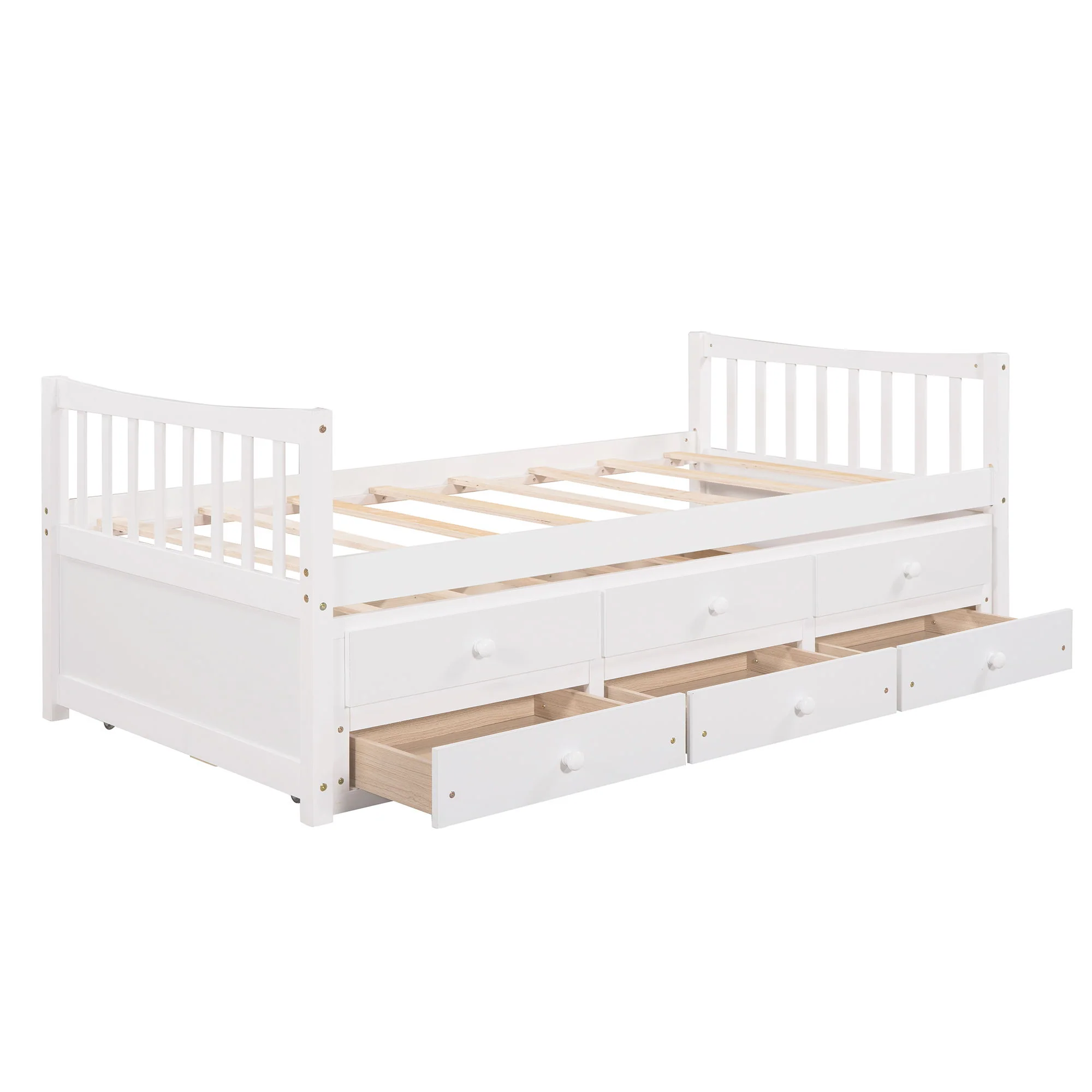 Twin Size Daybed With Trundle And Drawers - Image 14