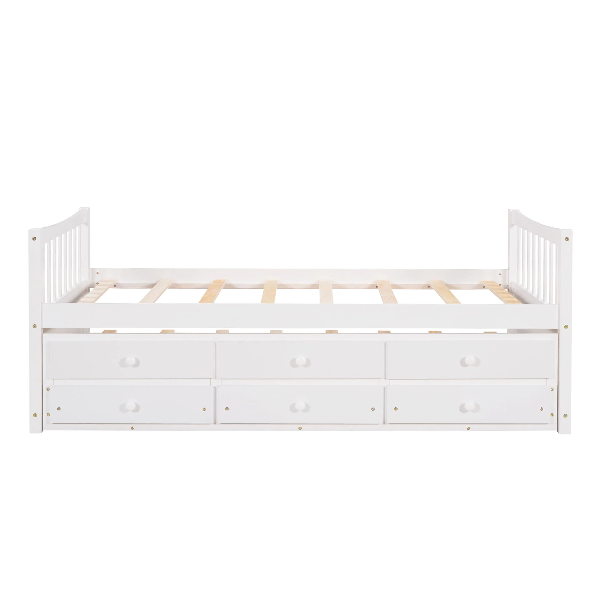 Twin Size Daybed With Trundle And Drawers - Image 9