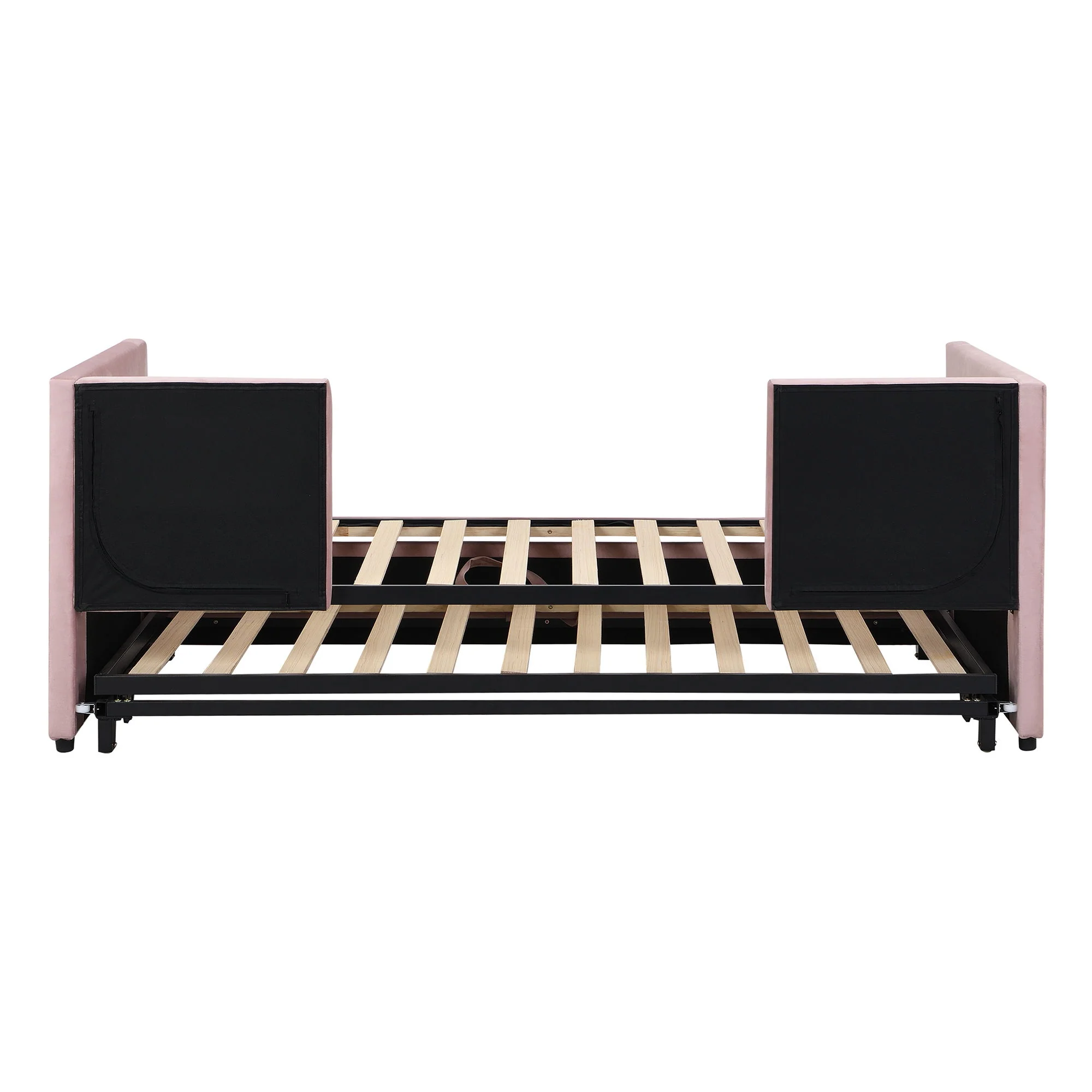 Twin Size Upholstered Daybed With Pop Up Trundle - Image 21