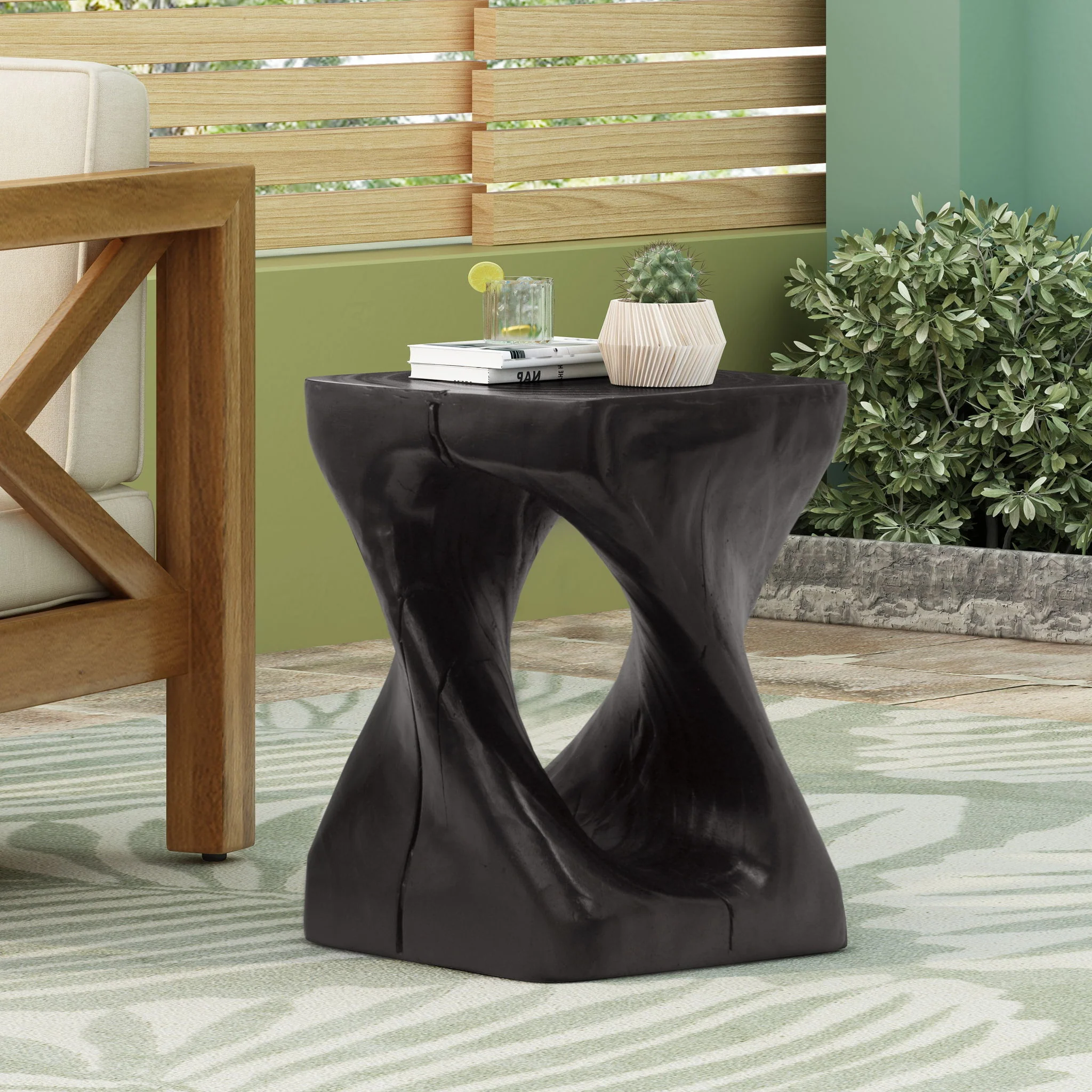 Twist Shape Side Table - Image 10