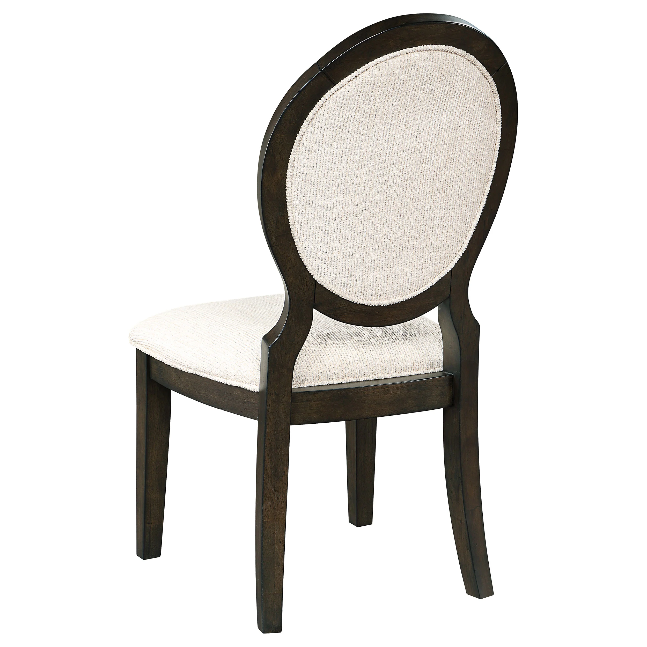 Twyla 5-Piece 60-Inch Round Dining Table Set Dark Cocoa - Image 9