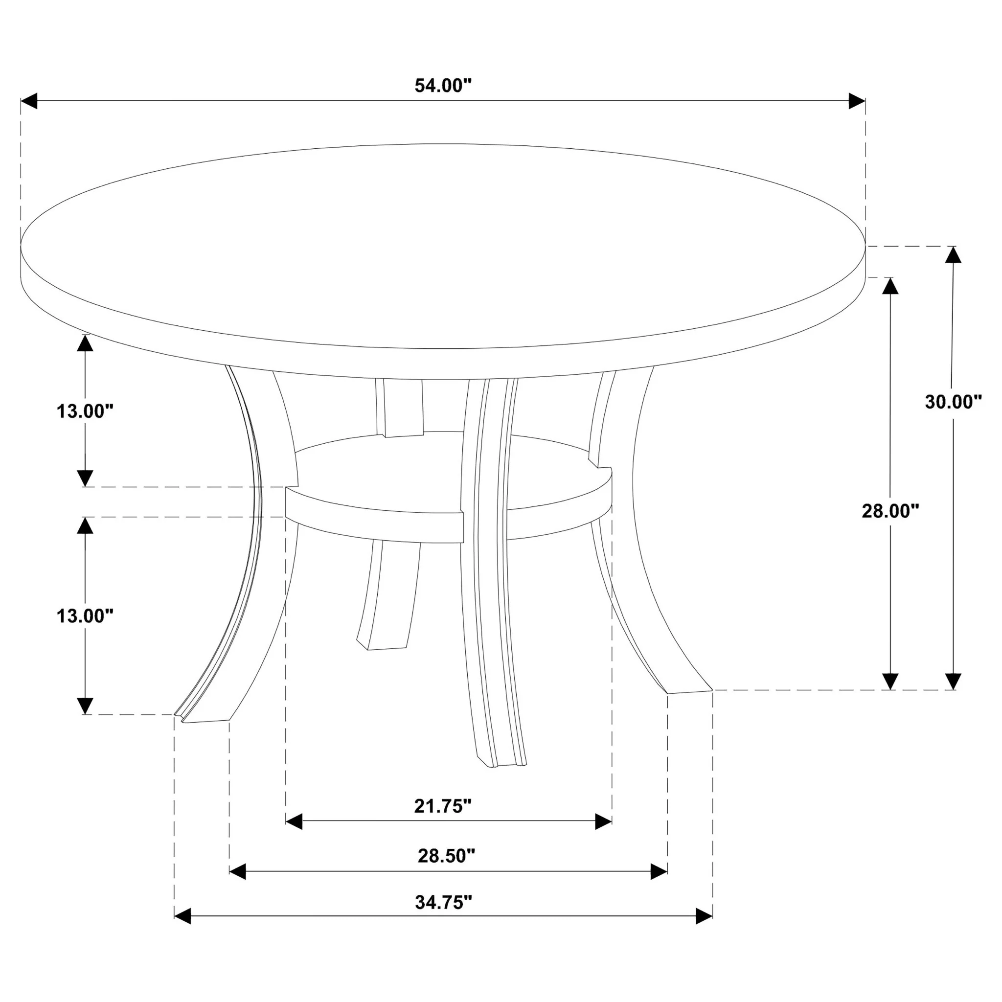 Tyler - Round Dining Table Set - Image 18