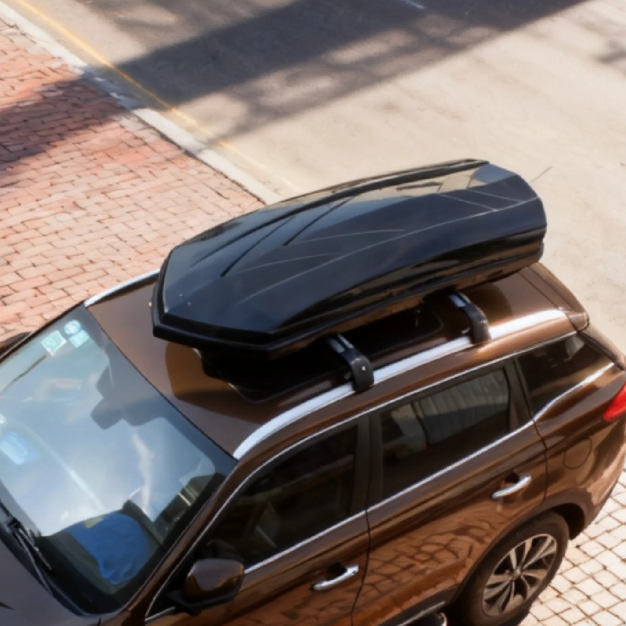 450L Ultra Car Roof Cargo Rack Box Universal ABS Sports Style - Image 2