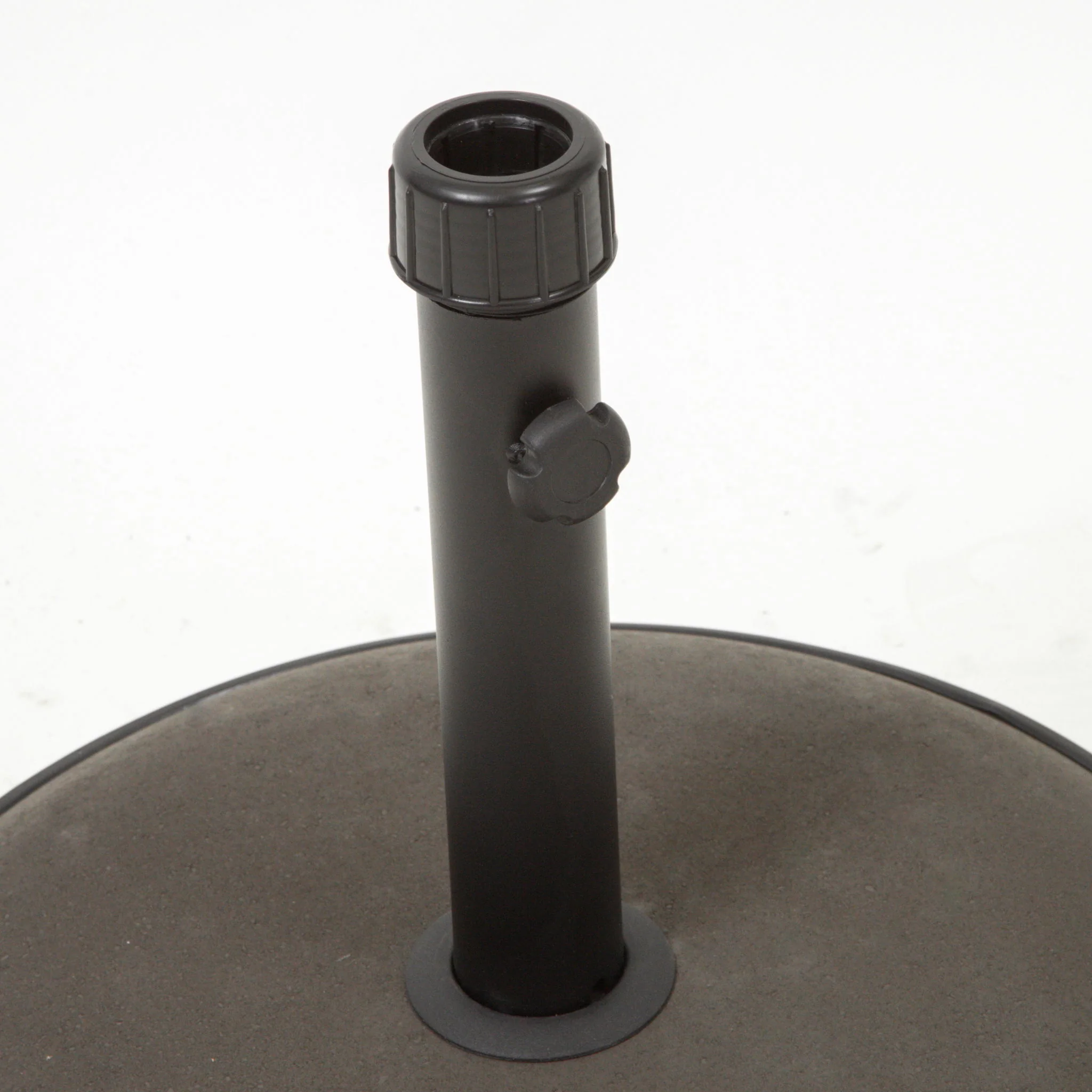 Um Holder Round Umbrella Base 66 Lbs Concrete - Brown - Image 4