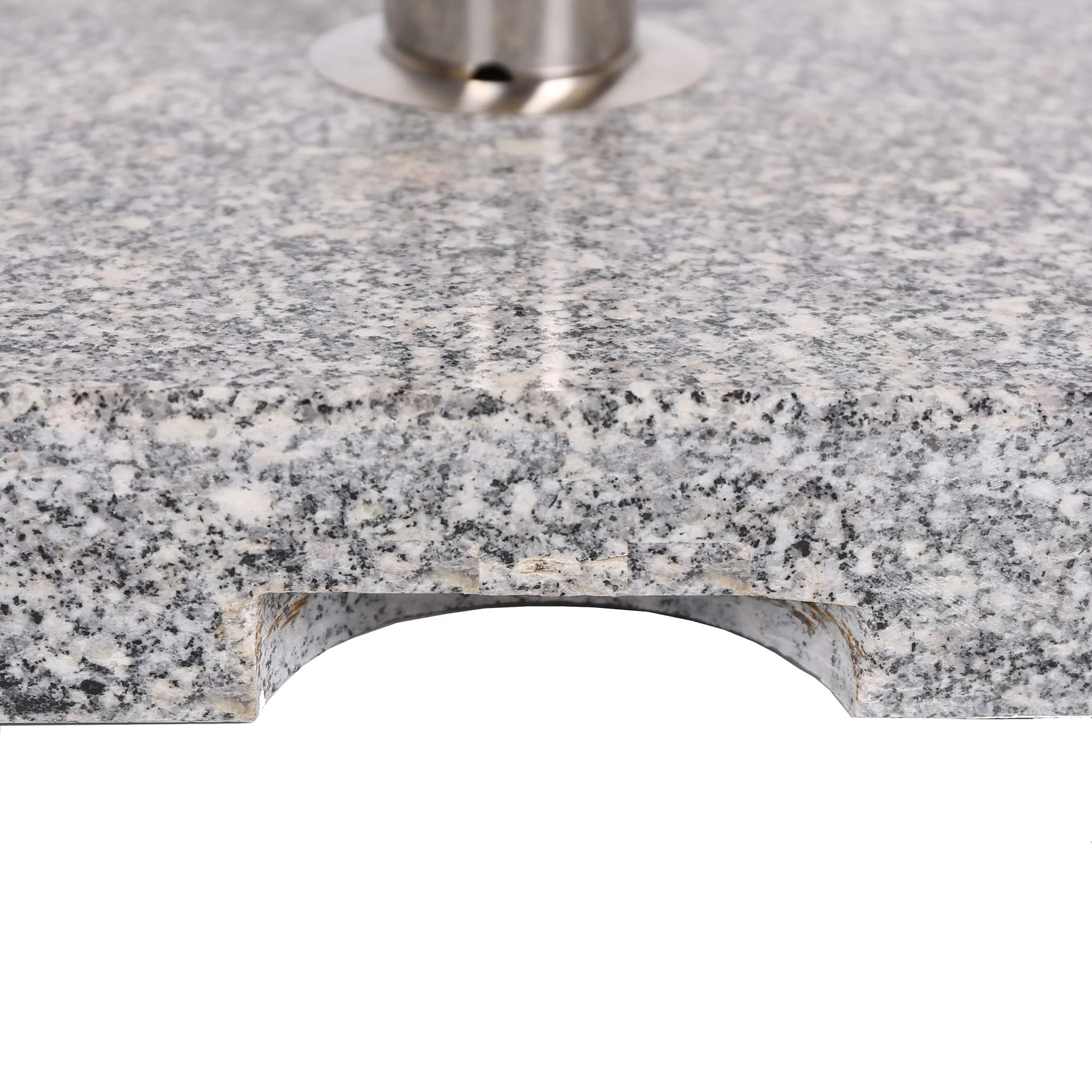 Umbrella Holder Square 55 Lbs Umbrella Base - Natural / Gray - Image 7