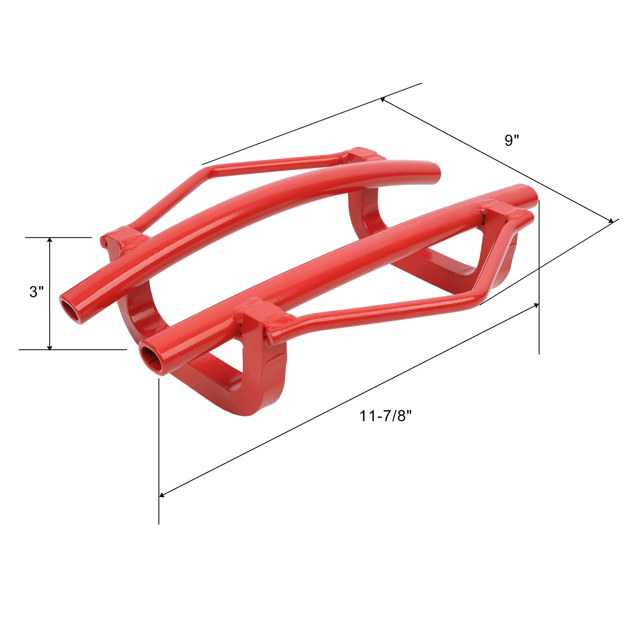Universal Auto Body Repair Tools 12" Quarter Puller Dent Removal Tool - Red - Image 5