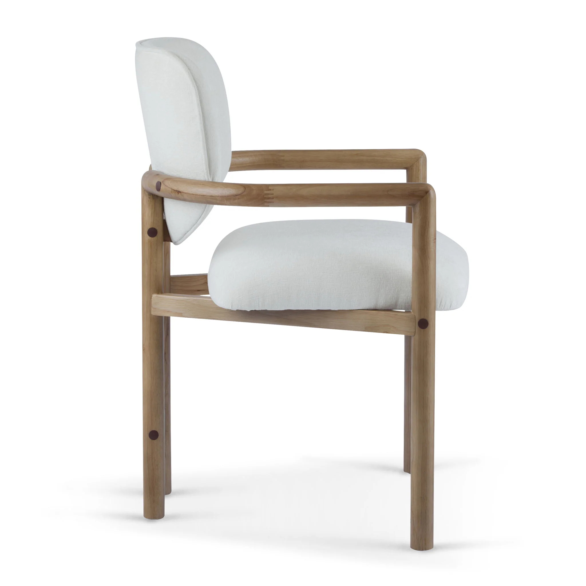 Upholstered Arm Dining Chairs (Set of 2) - Image 14