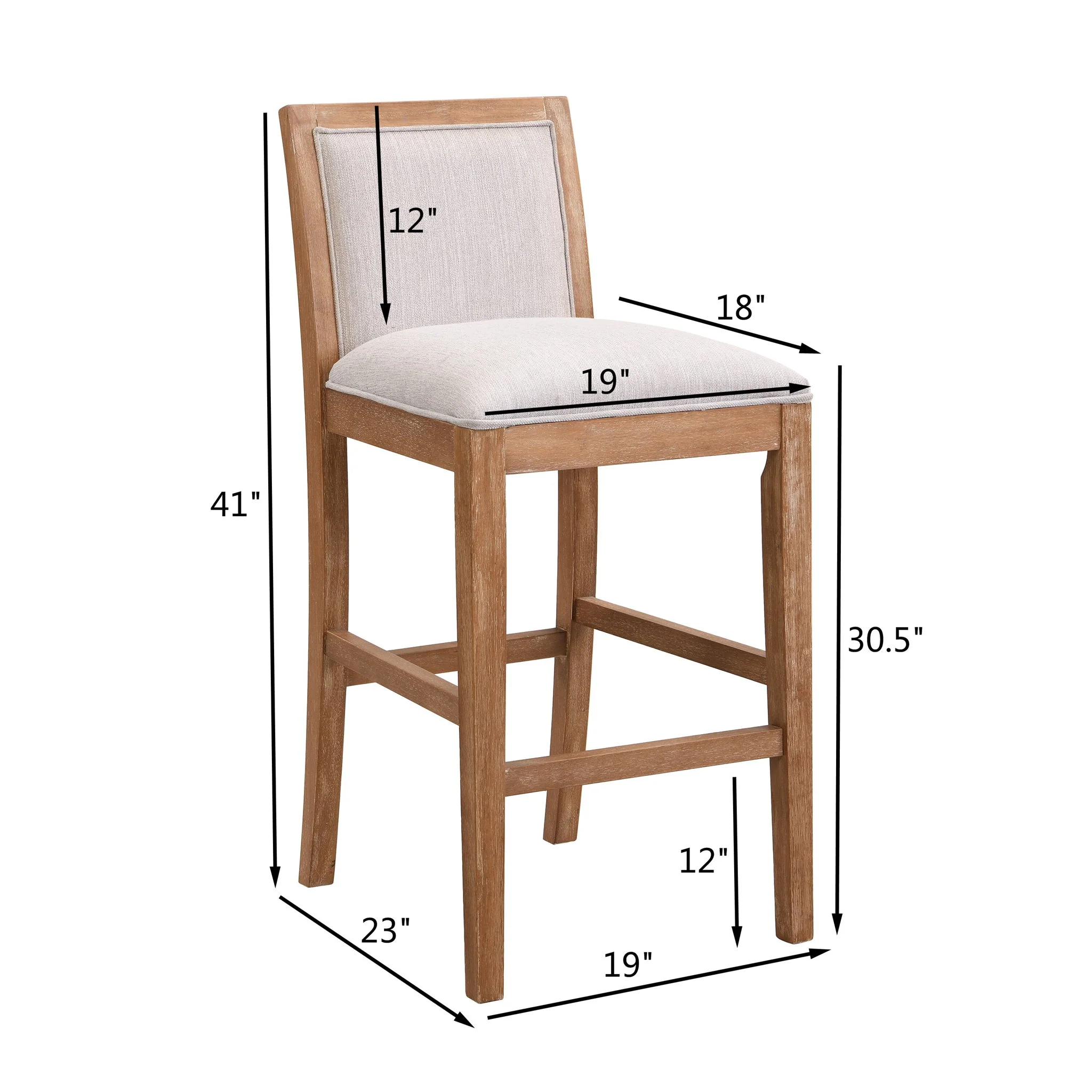 Upholstered Barstools (Set of 2) - Image 15