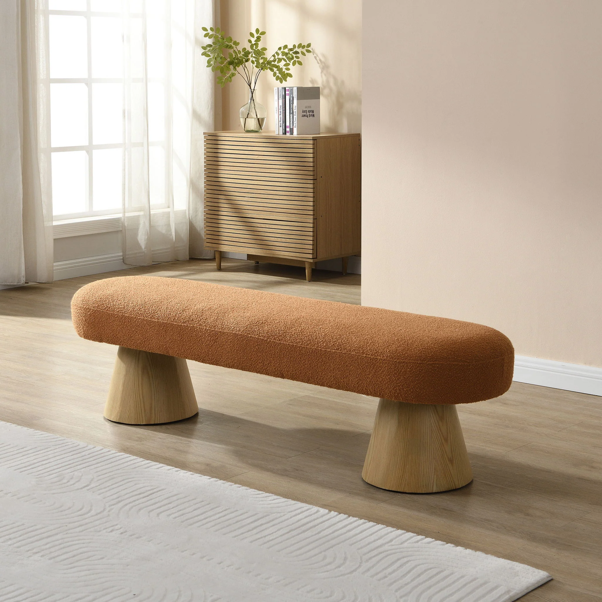 Upholstered Bench For Dining Room - Image 26