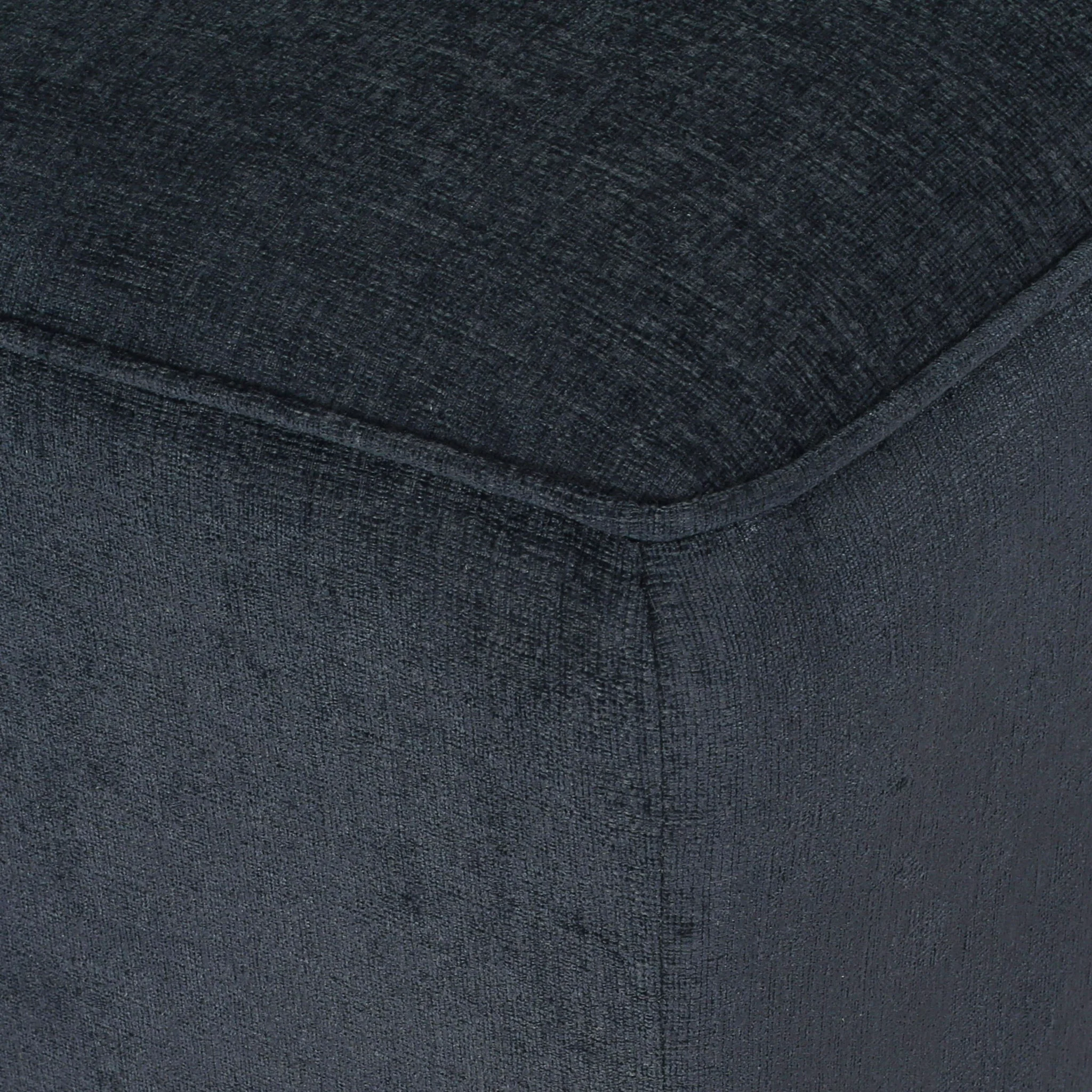 Upholstered Chaise Lounge With Scroll Arms, Turned Legs And 2 Pillows - Image 5