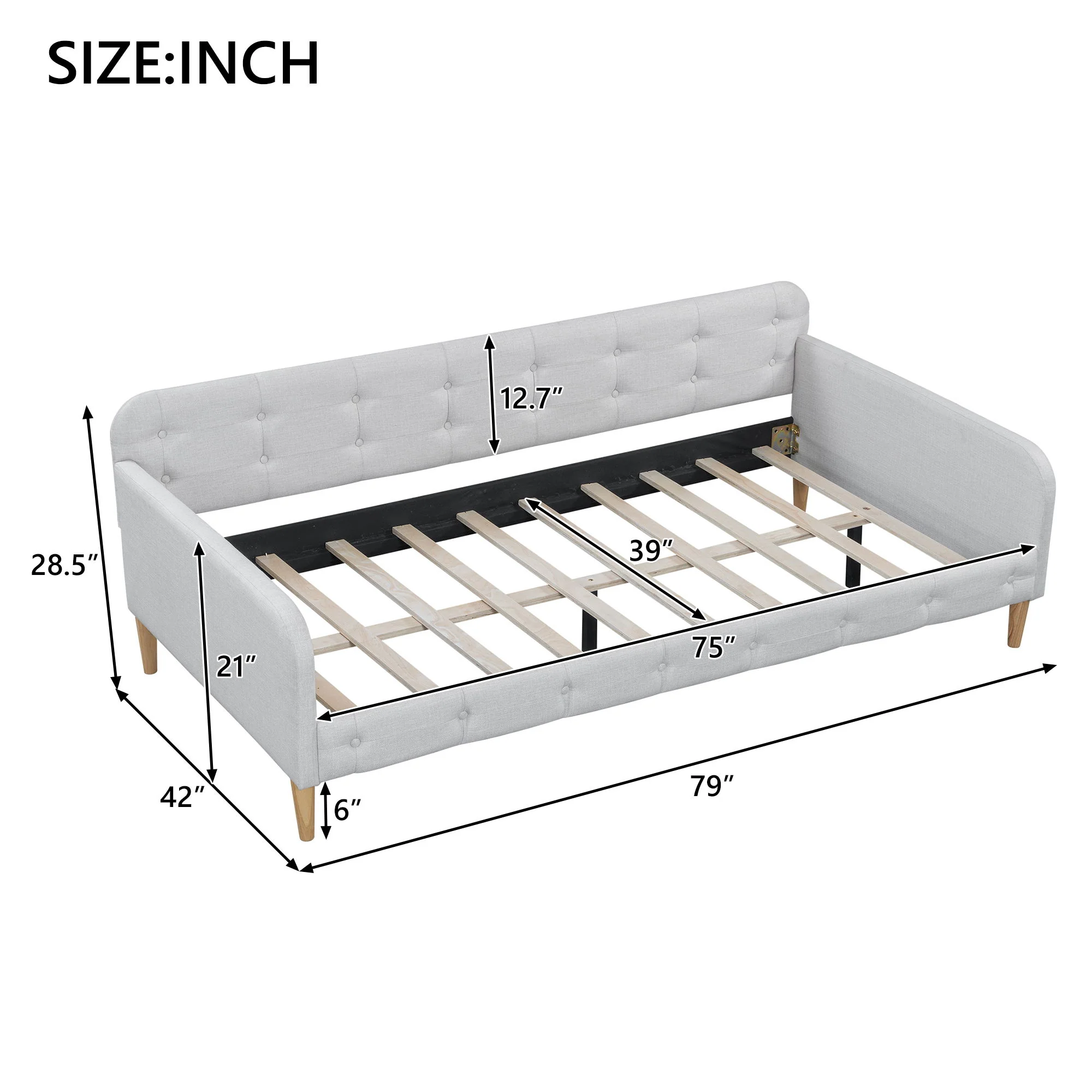 Upholstered Daybed - Image 24