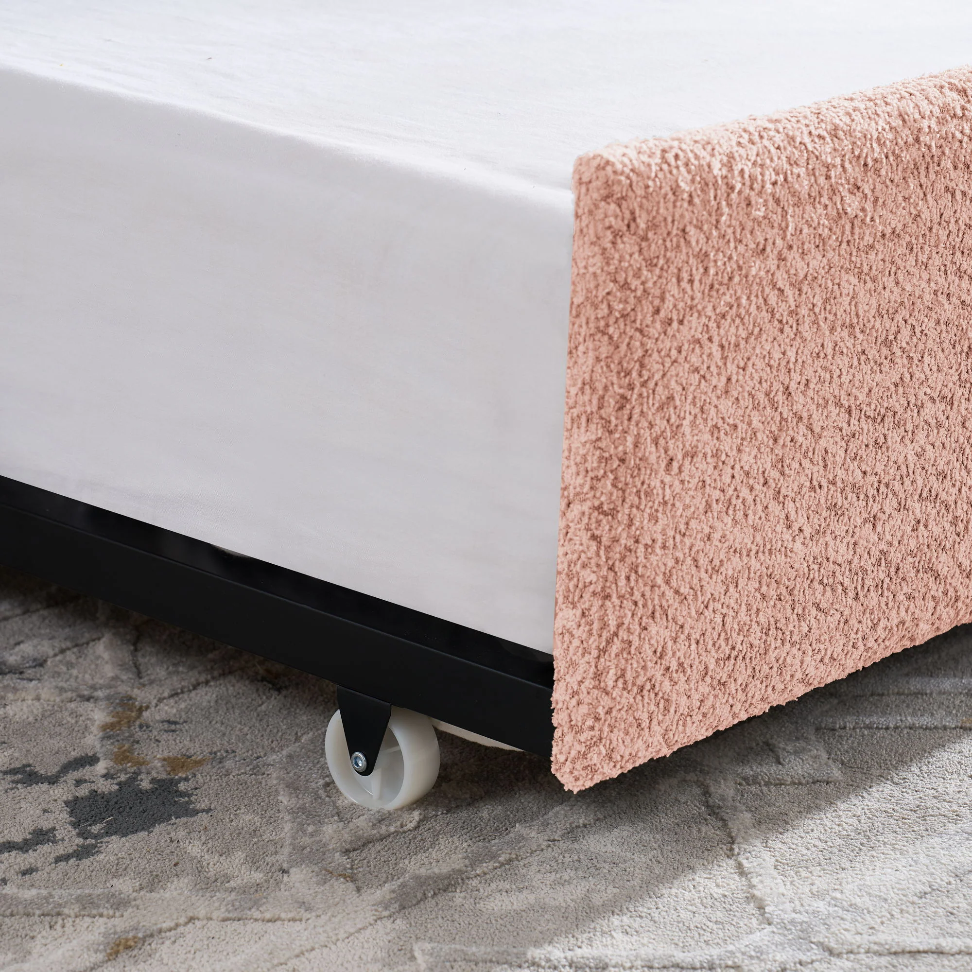 Upholstered Daybed With Pop Up Trundle - Image 26