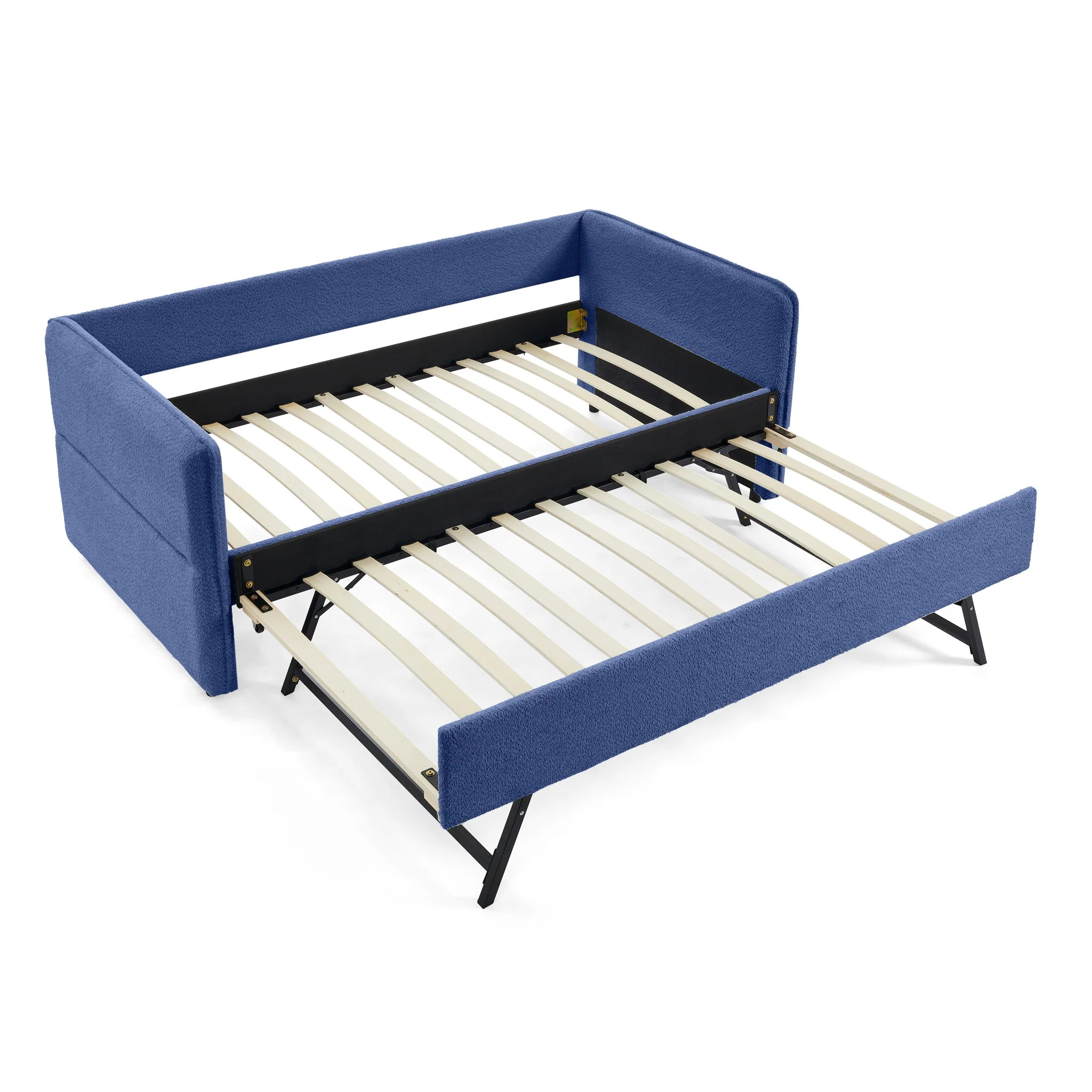 Upholstered Daybed With Pop Up Trundle - Image 5