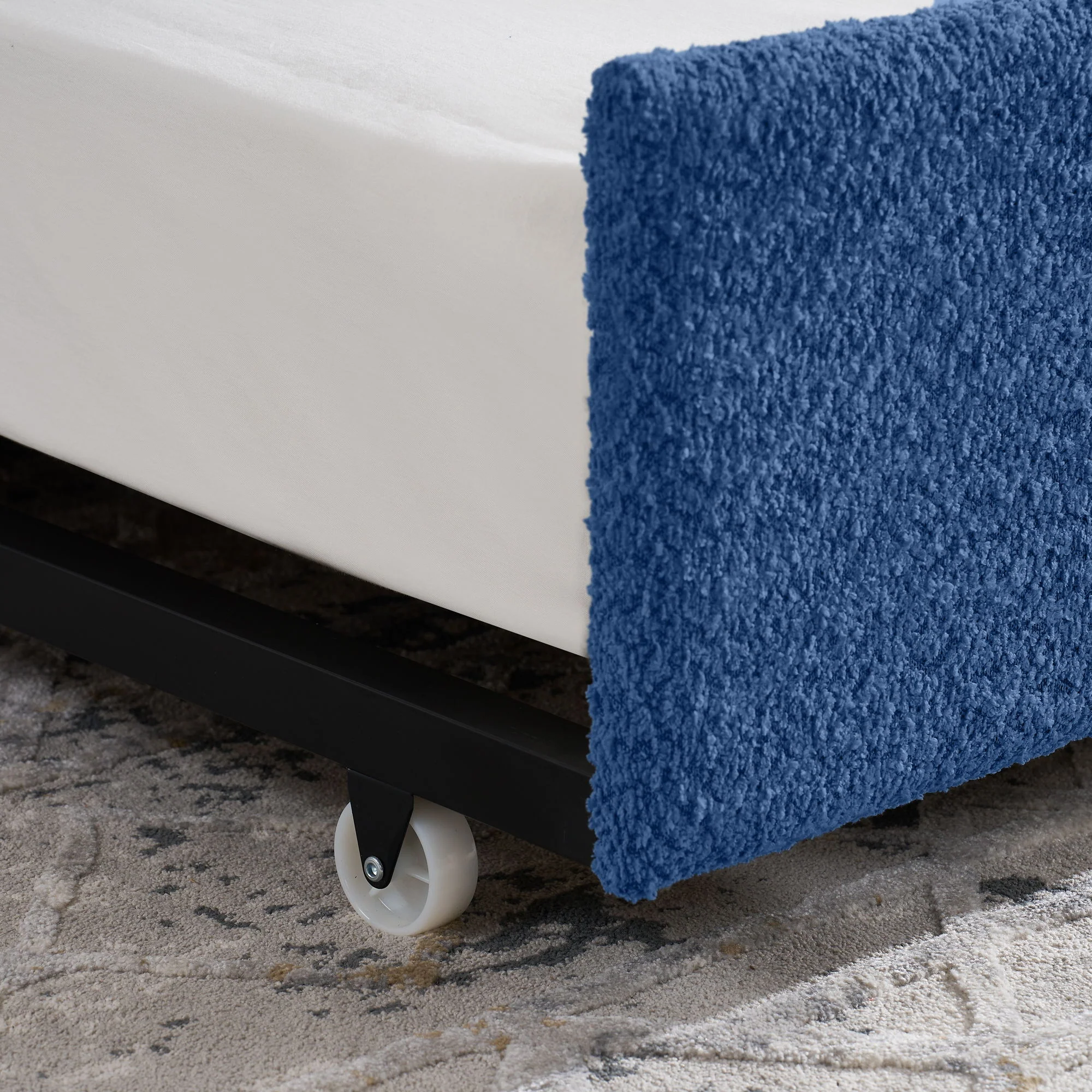 Upholstered Daybed With Pop Up Trundle - Image 61