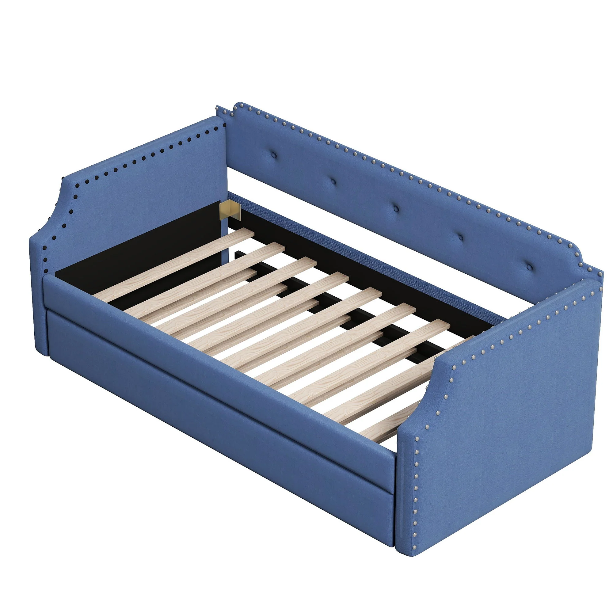 Upholstered Daybed With Trundle - Image 5