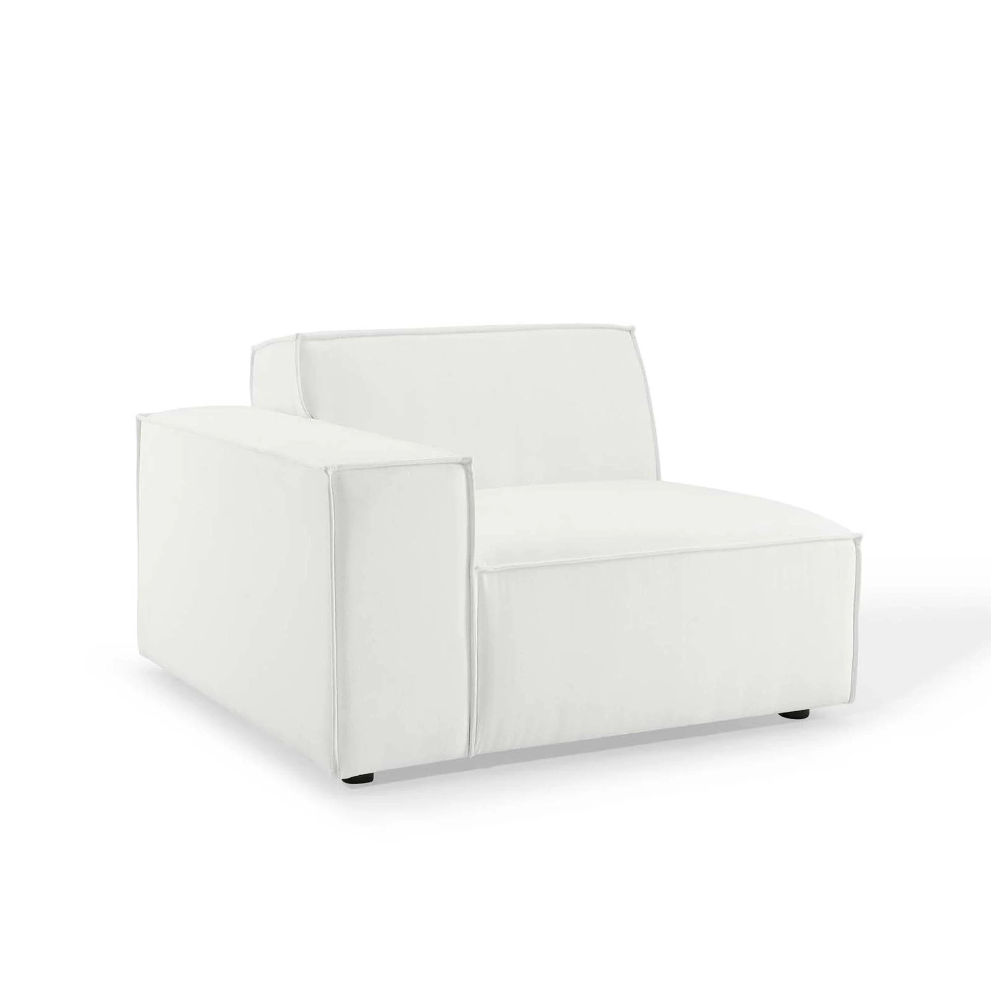 Upholstered Fabric 2-Piece Sectional Sofa - 83 Inch - Image 10