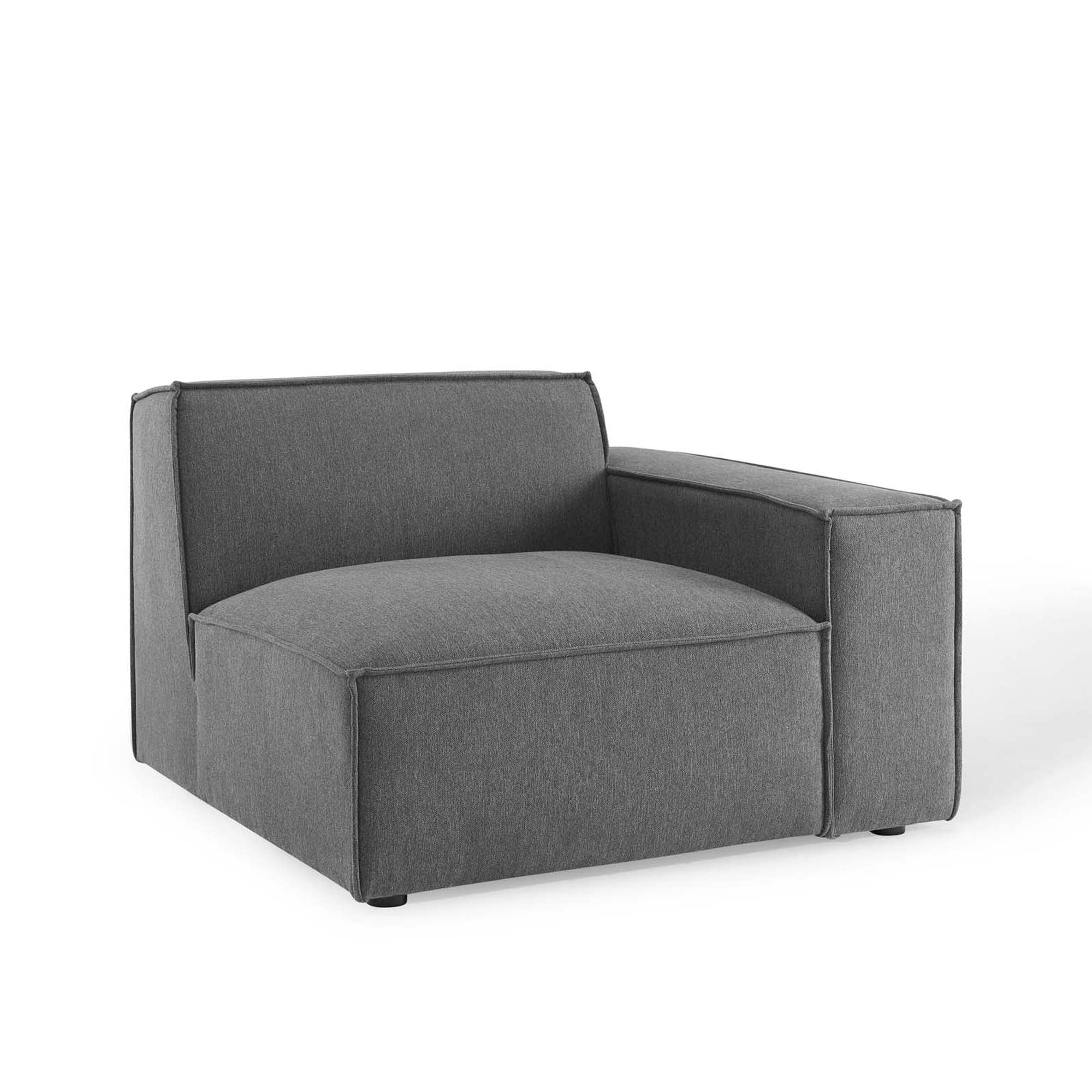 Upholstered Fabric 6-Piece Sectional Sofa - 164 Inch - Image 2